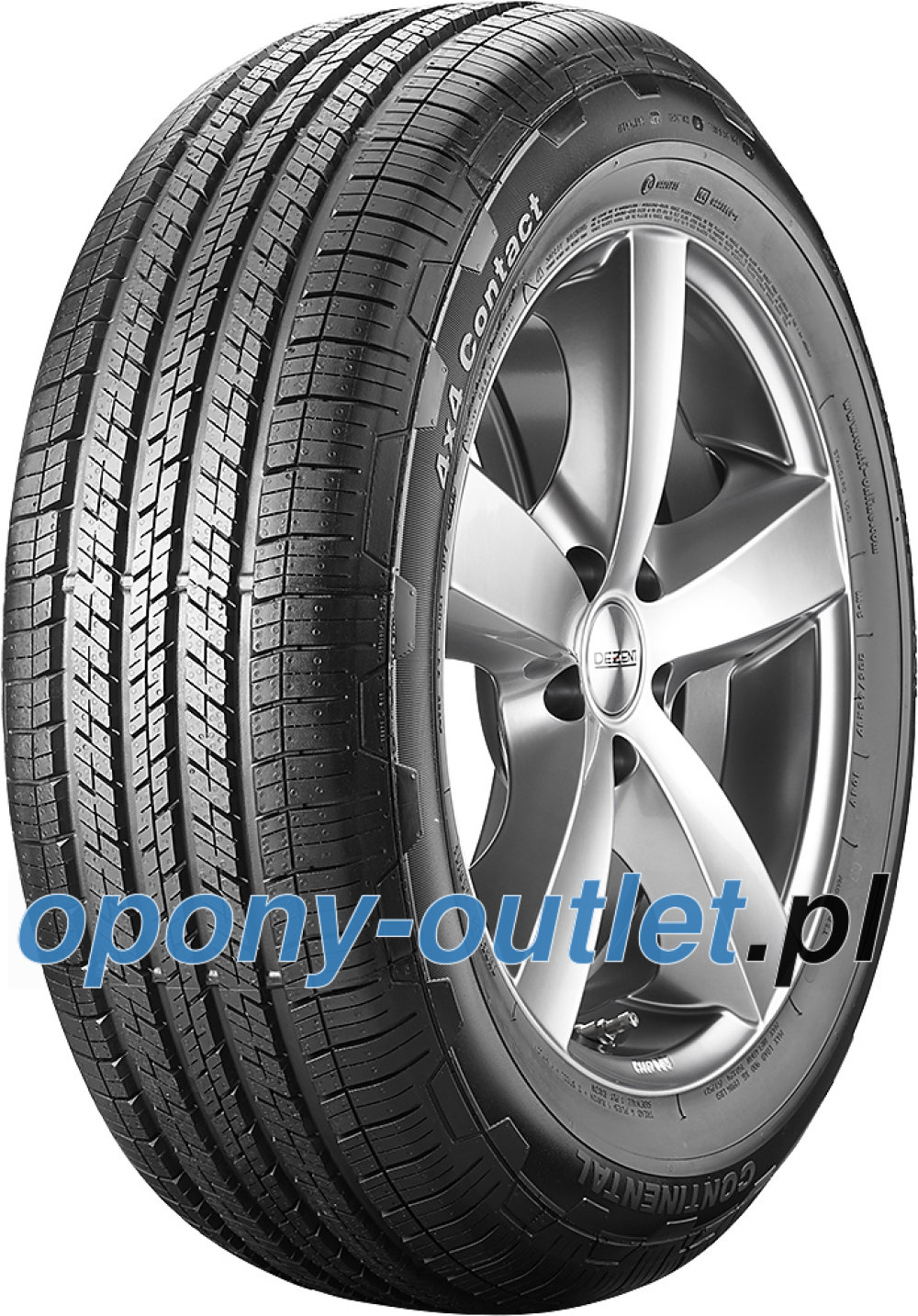 Continental 4X4 Contact ( 255/55 R18 109H XL , z paskiem osłaniającym felgę ) Continental 4X4 Contact ( 255/55 R18 109H XL , z paskiem osłaniającym felgę )