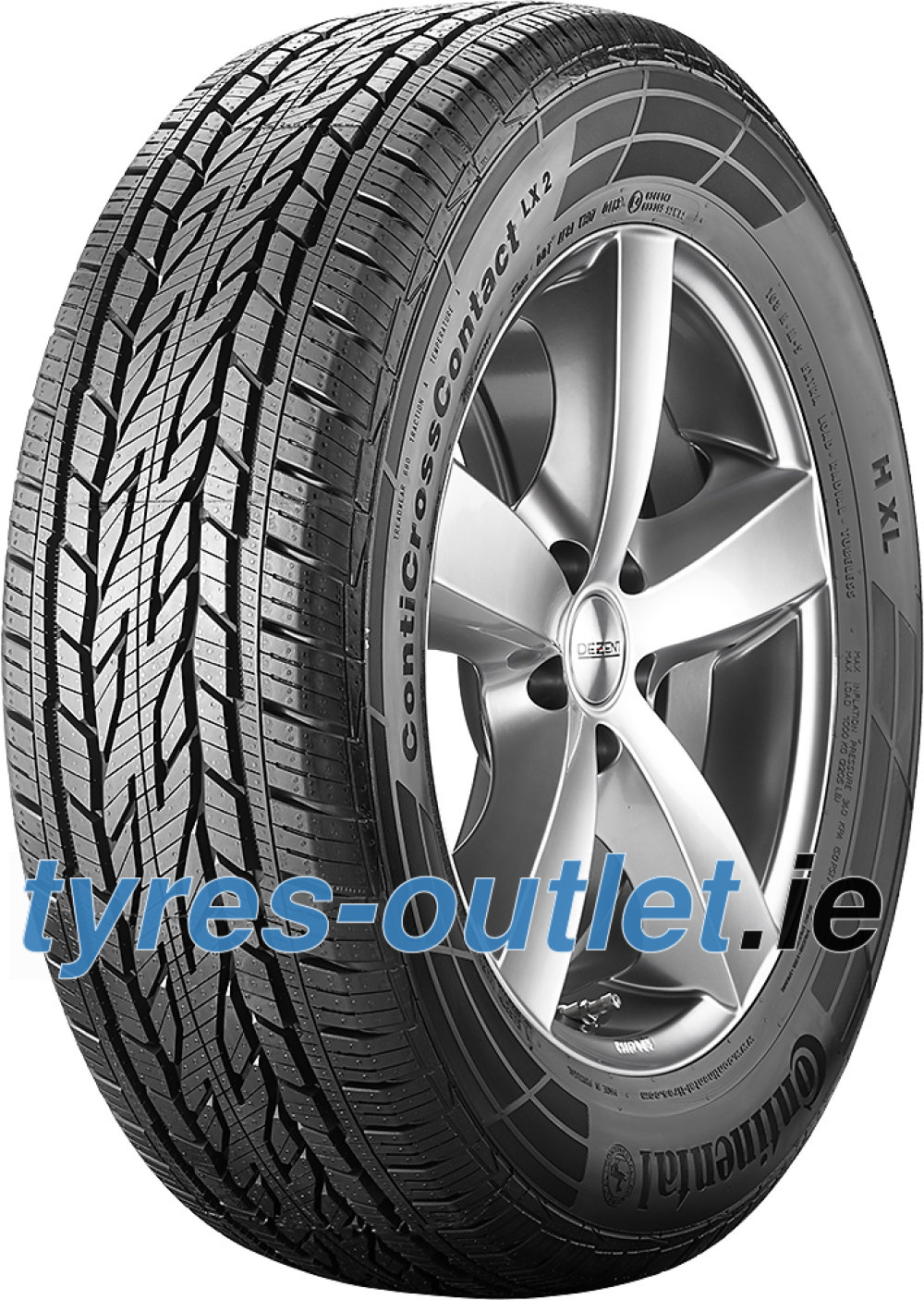 Continental ContiCrossContact LX 2 ( 215/60 R17 96H with kerbing rib ) Continental ContiCrossContact LX 2 ( 215/60 R17 96H with kerbing rib )