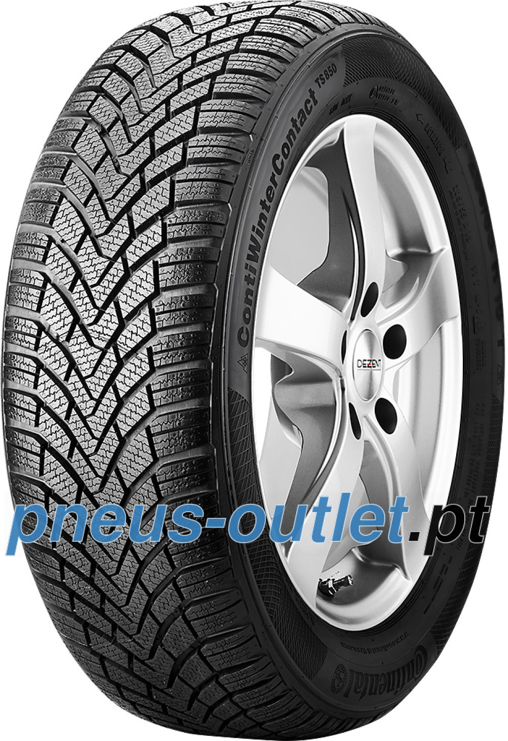Continental WinterContact TS 850 ( 195/45 R16 80T com bordo da jante saliente ) Continental WinterContact TS 850 ( 195/45 R16 80T com bordo da jante saliente )