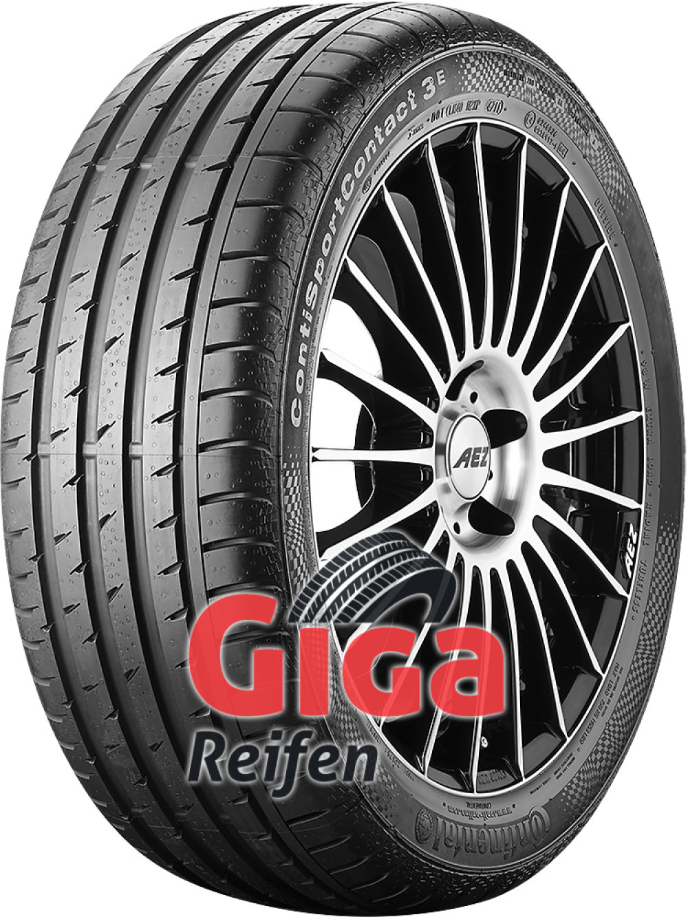 Continental ContiSportContact 3 E SSR ( 225/45 R17 91Y mit Felgenrippe, runflat, * ) Continental ContiSportContact 3 E SSR ( 225/45 R17 91Y mit Felgenrippe, runflat, * )