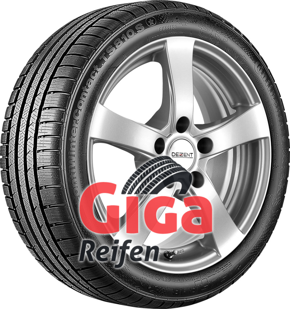 Continental Contiwintercontact TS 810 S 235/50 R17 100V Xl, N2, Mit Felgenrippe