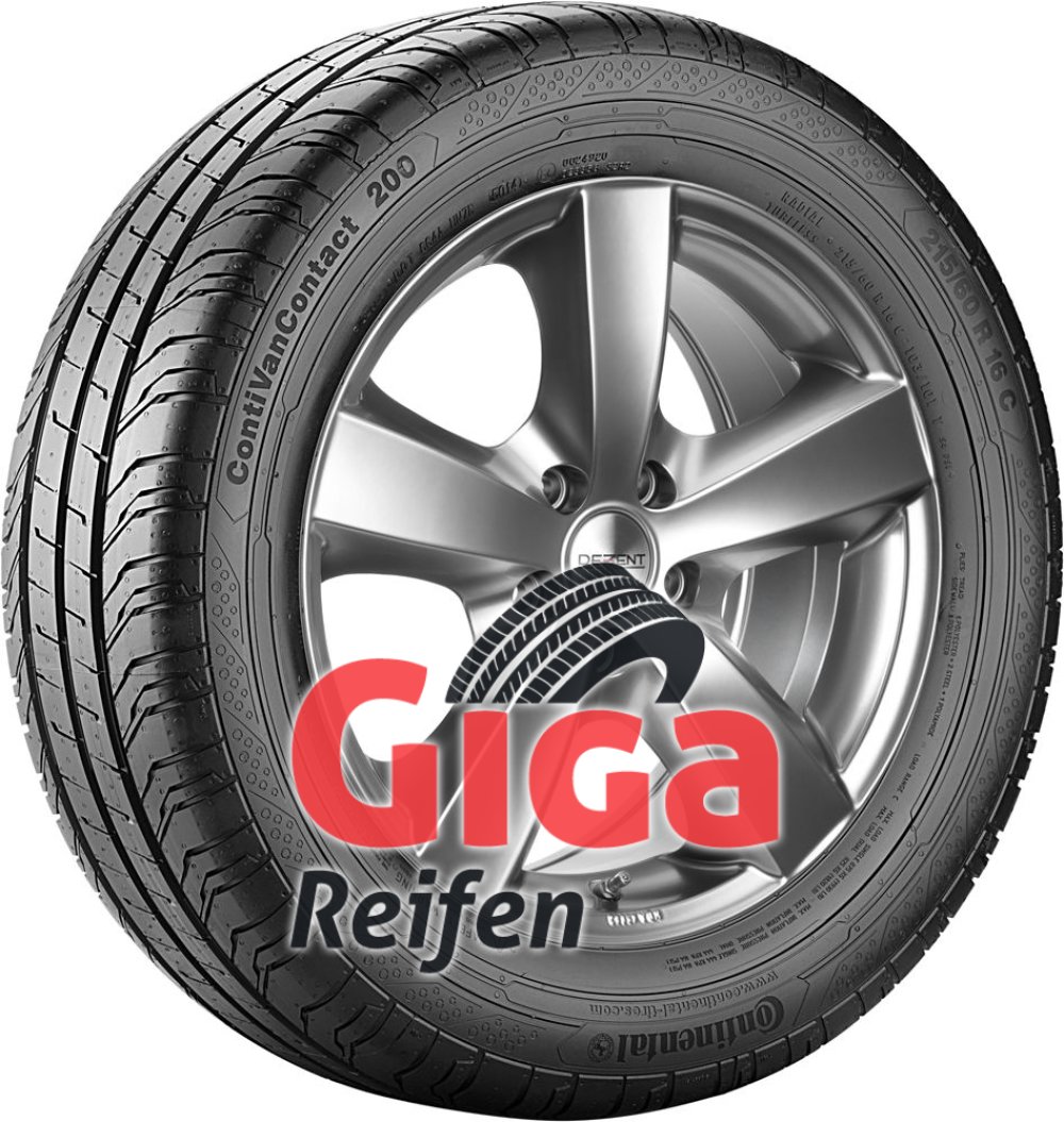 Continental ContiVanContact 200 205/65 R16C 107/105T 8PR ...