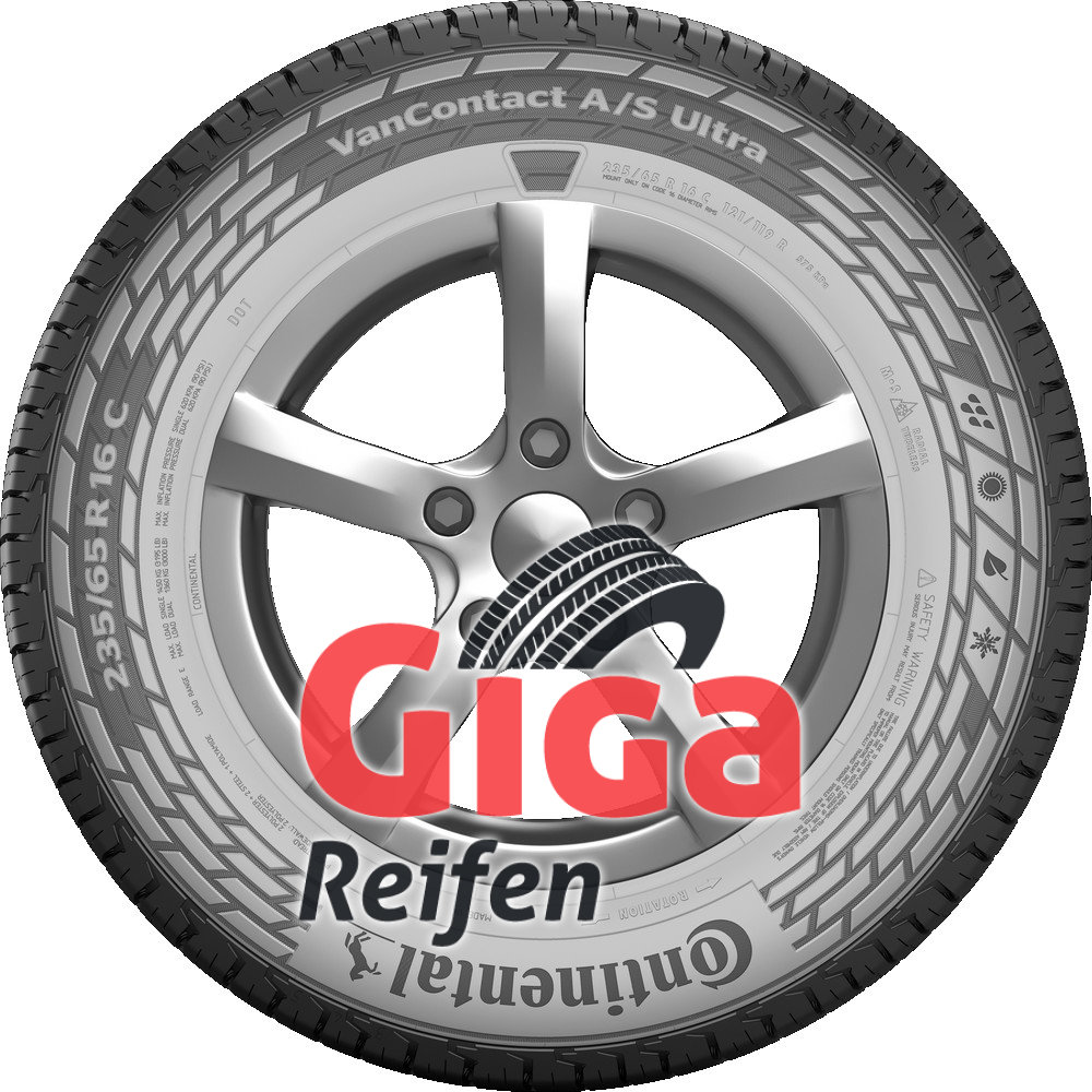 Continental Vancontact A/S Ultra 215/65 R17C 107/105T 6PR Evc