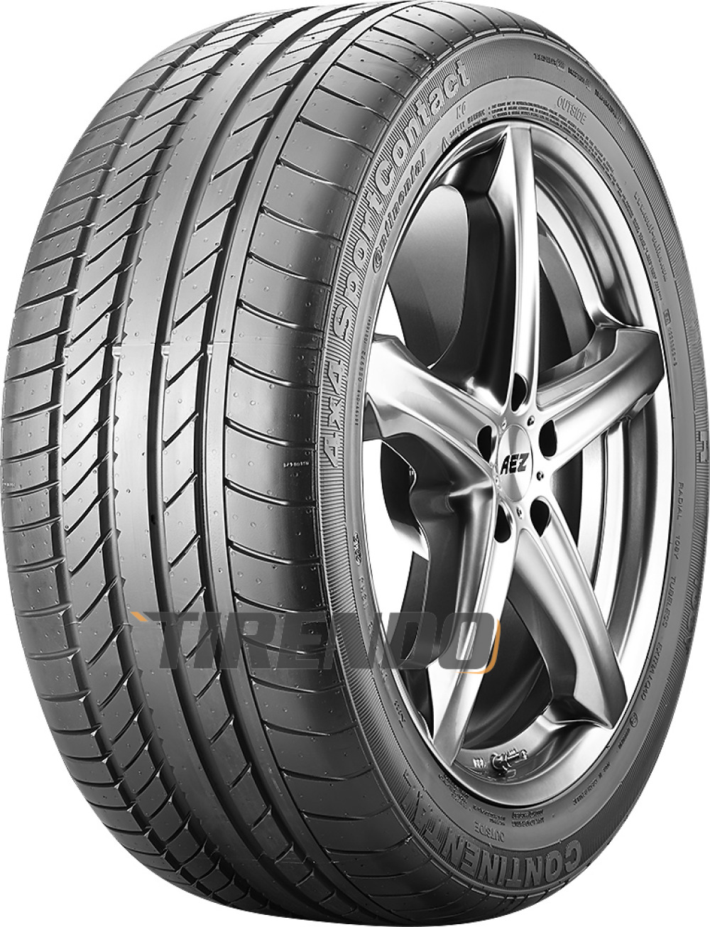 Image of Continental 4X4 SportContact ( 275/40 R20 106Y XL N0 )