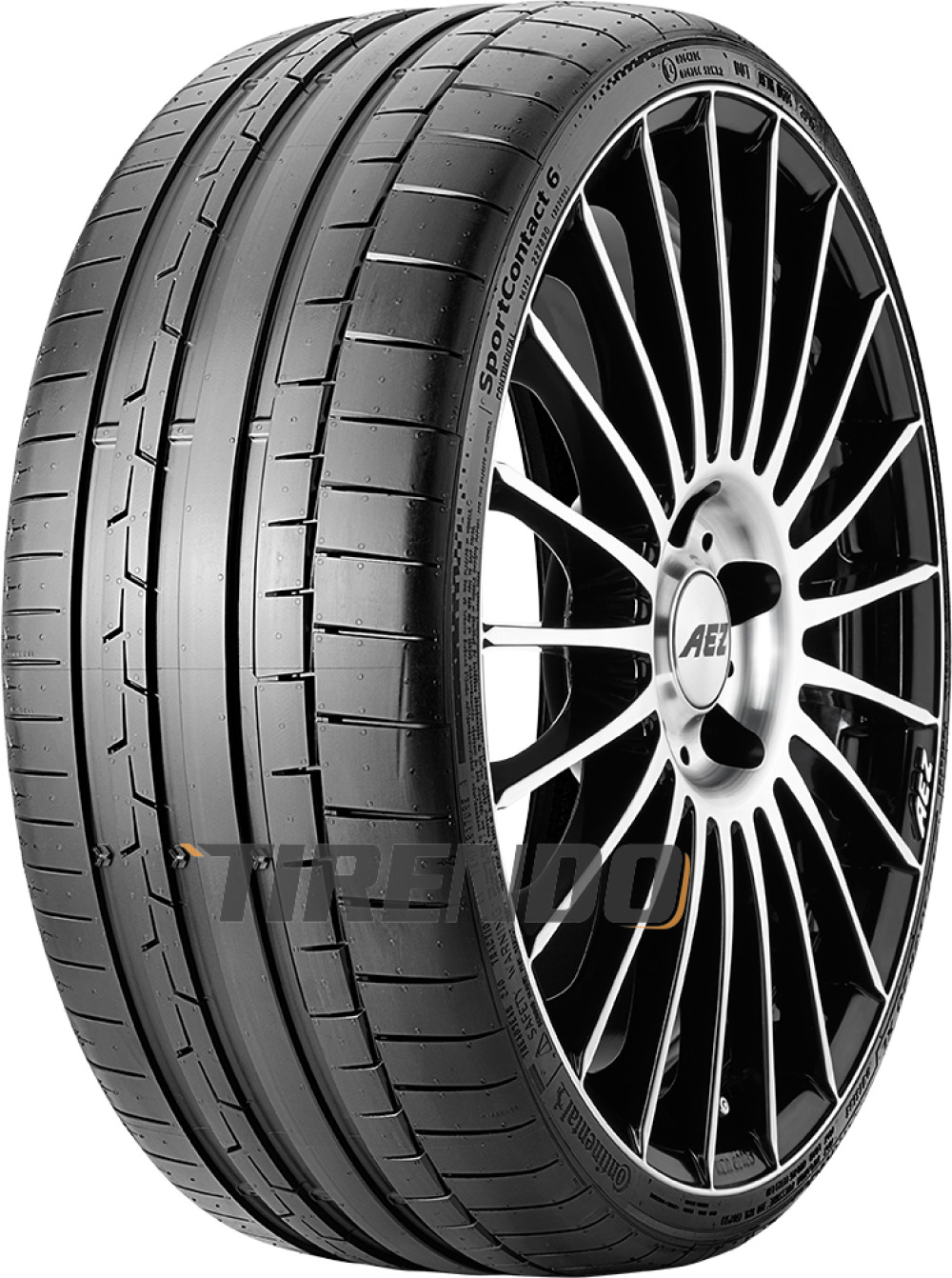 Image of Continental SportContact 6 ( 245/35 ZR20 (95Y) XL Conti Seal, EVc )