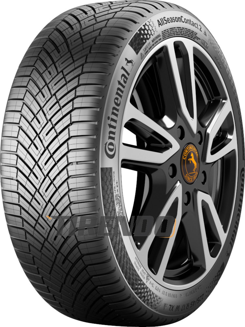 Image of Continental AllSeasonContact 2 ( 205/50 R17 93W XL EVc )