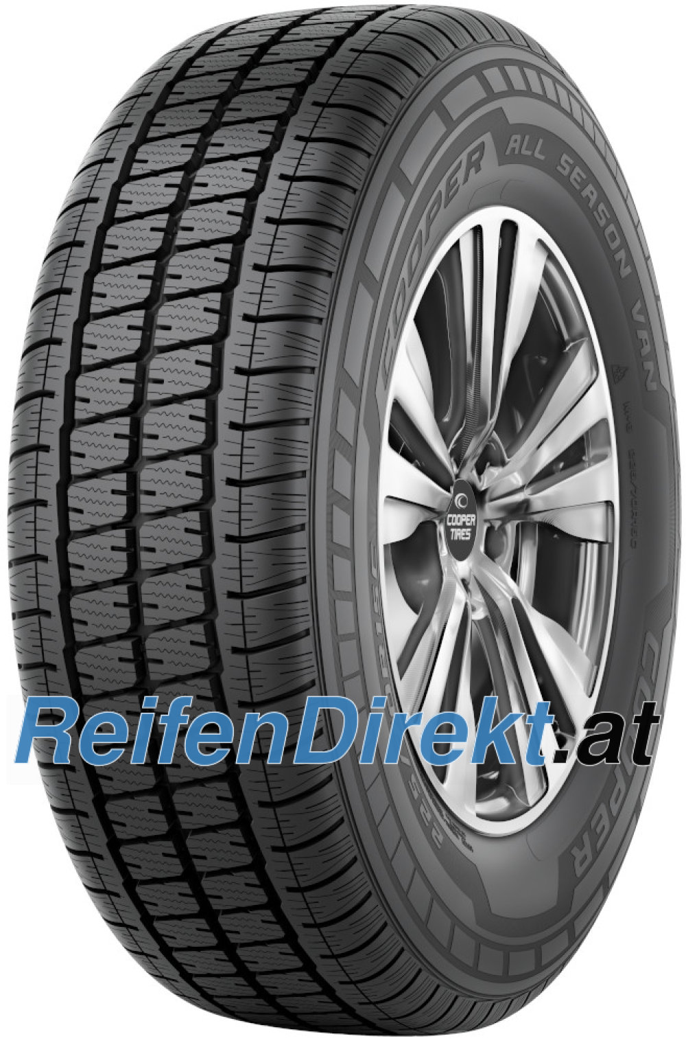 Cooper All Season Van ( 225/75 R16C 121/120R 12PR EVR )
