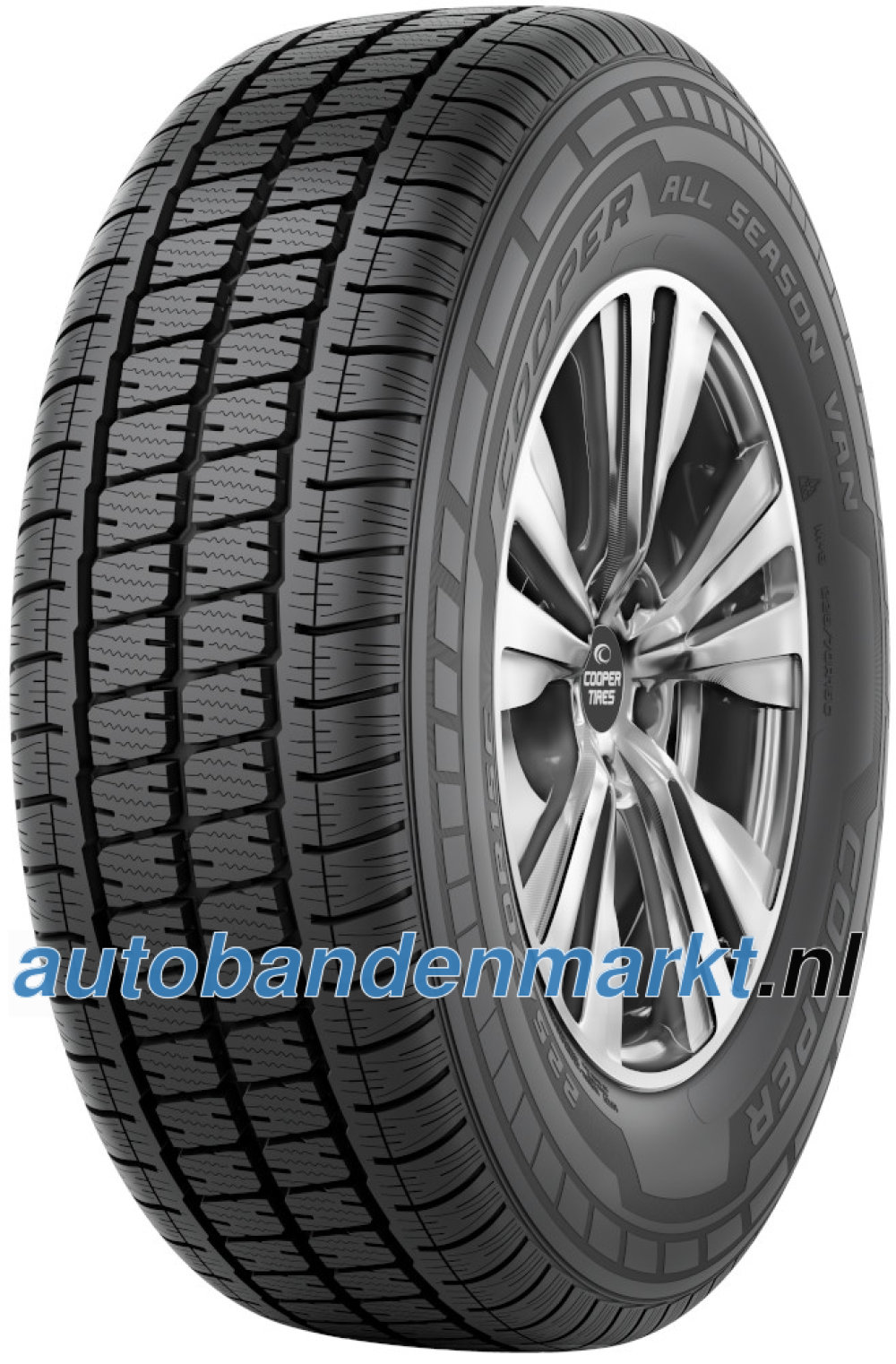 Afbeelding van Cooper All Season Van ( 215/60 R16C 103/101T 6PR EVR )