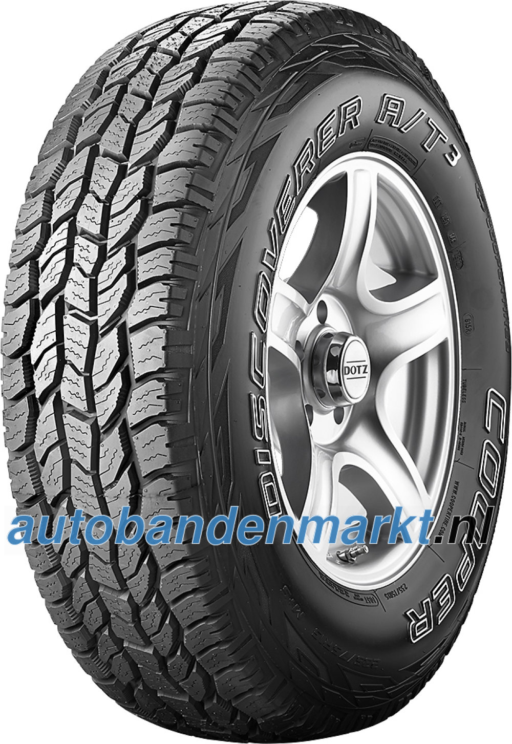 Afbeelding van Cooper Discoverer AT3 ( 205/80 R16 104T XL )