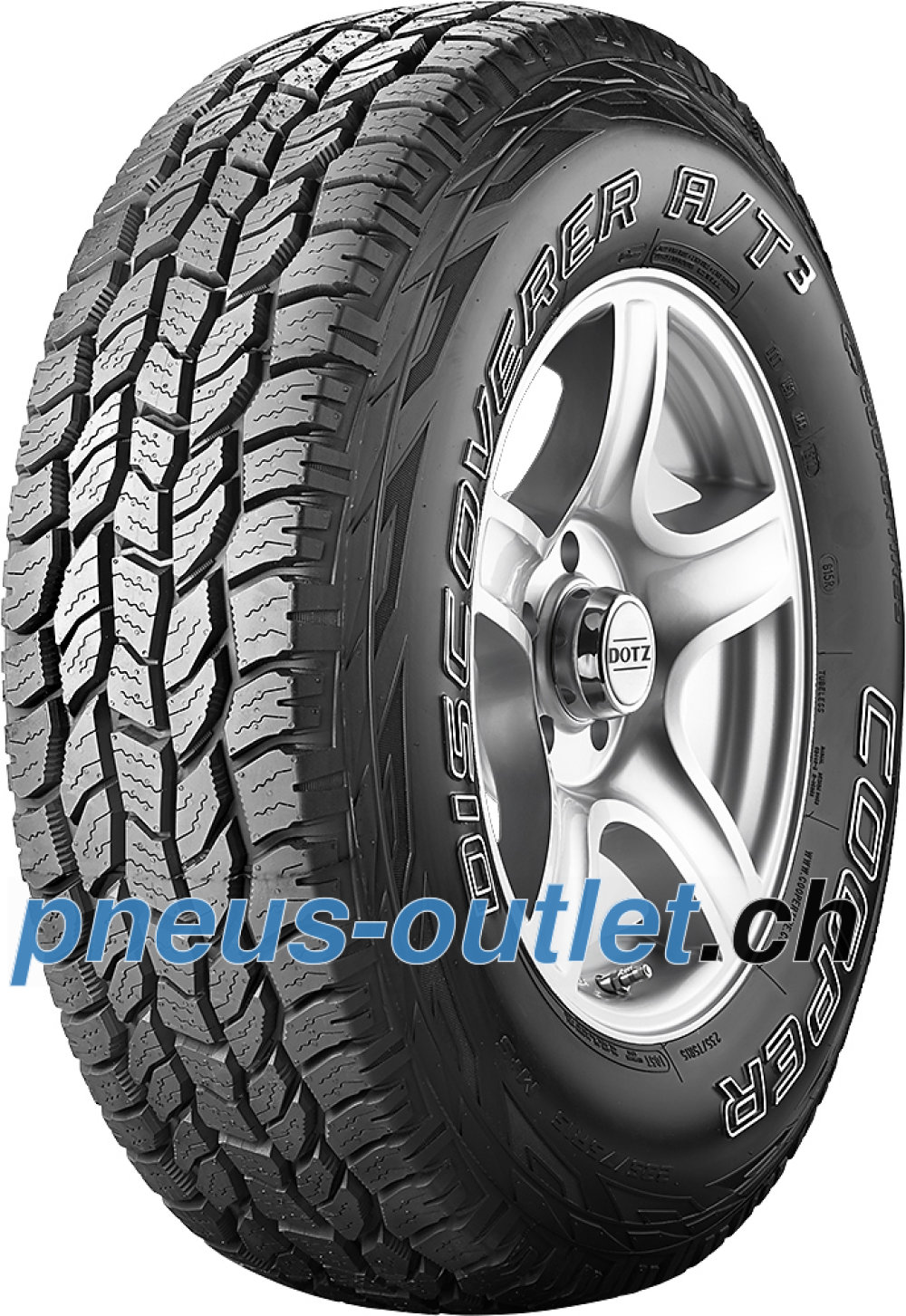 Cooper Discoverer AT3 ( 225/75 R16 104T OWL ) Cooper Discoverer AT3 ( 225/75 R16 104T OWL )