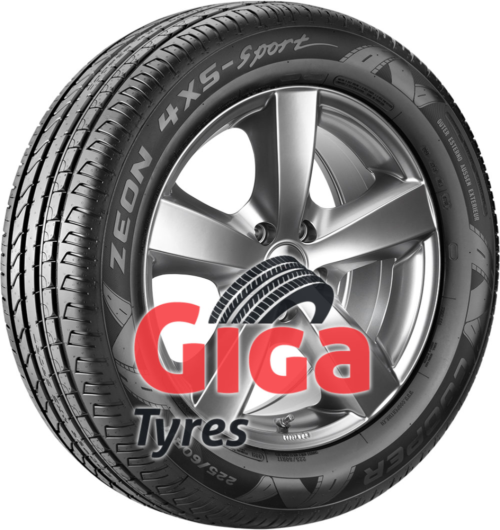 Buy Cooper Zeon 4XS Sport 235/55 R19 105V online gigatyres.co.uk