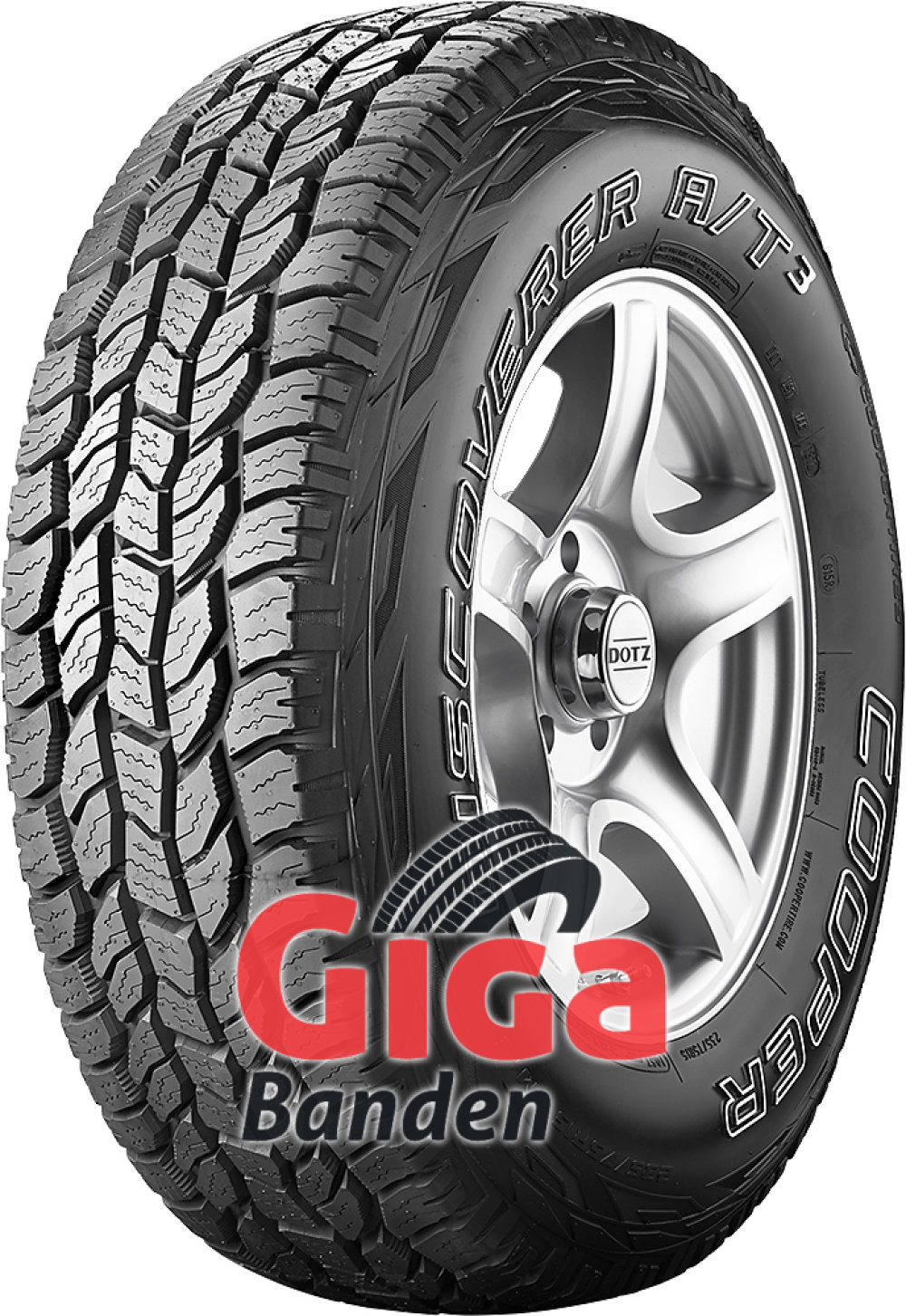 Cooper Discoverer AT3 ( 225/75 R16 104T OWL ) Cooper Discoverer AT3 ( 225/75 R16 104T OWL )