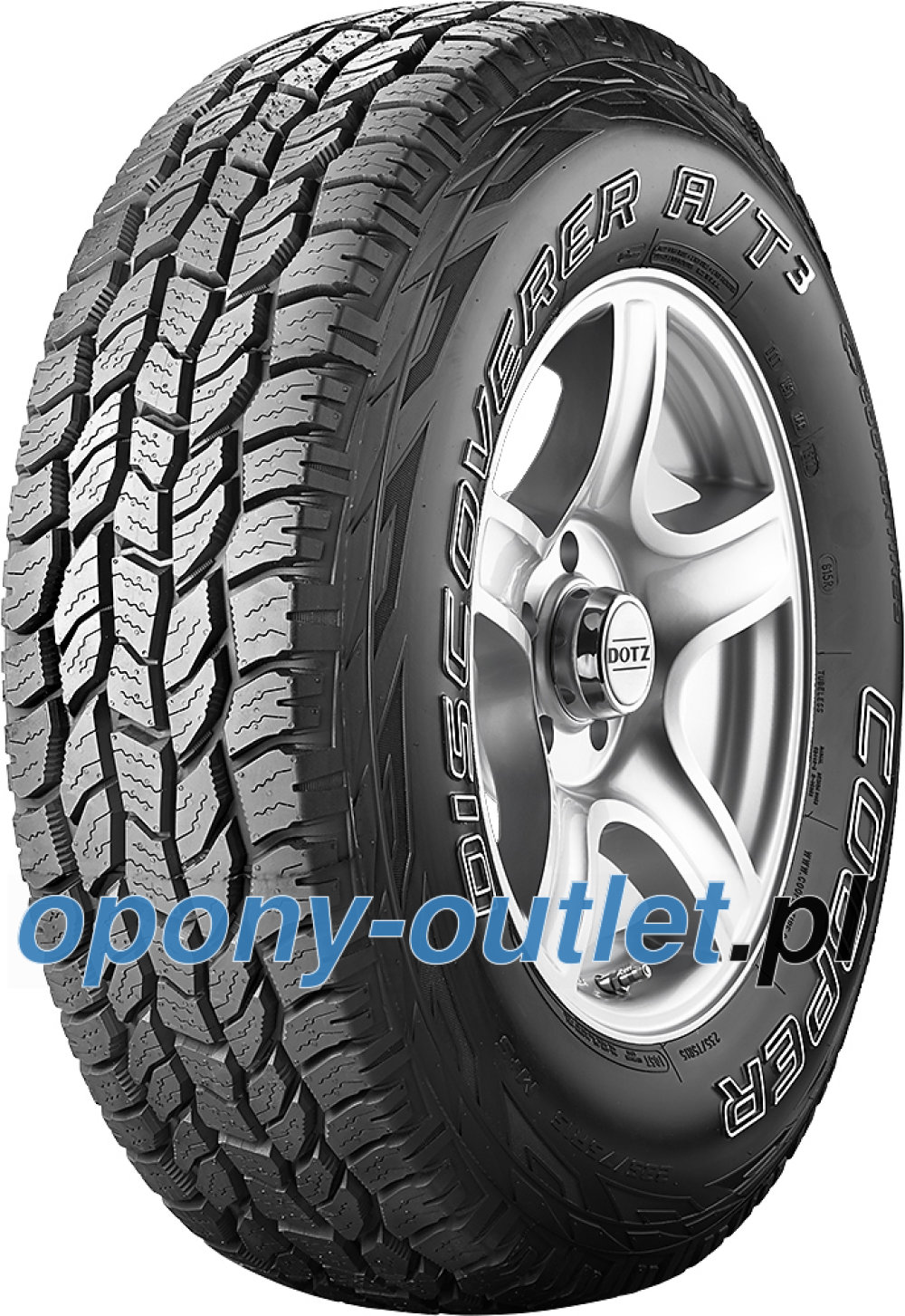 Cooper Discoverer AT3 ( 225/70 R15 100T OWL ) Cooper Discoverer AT3 ( 225/70 R15 100T OWL )