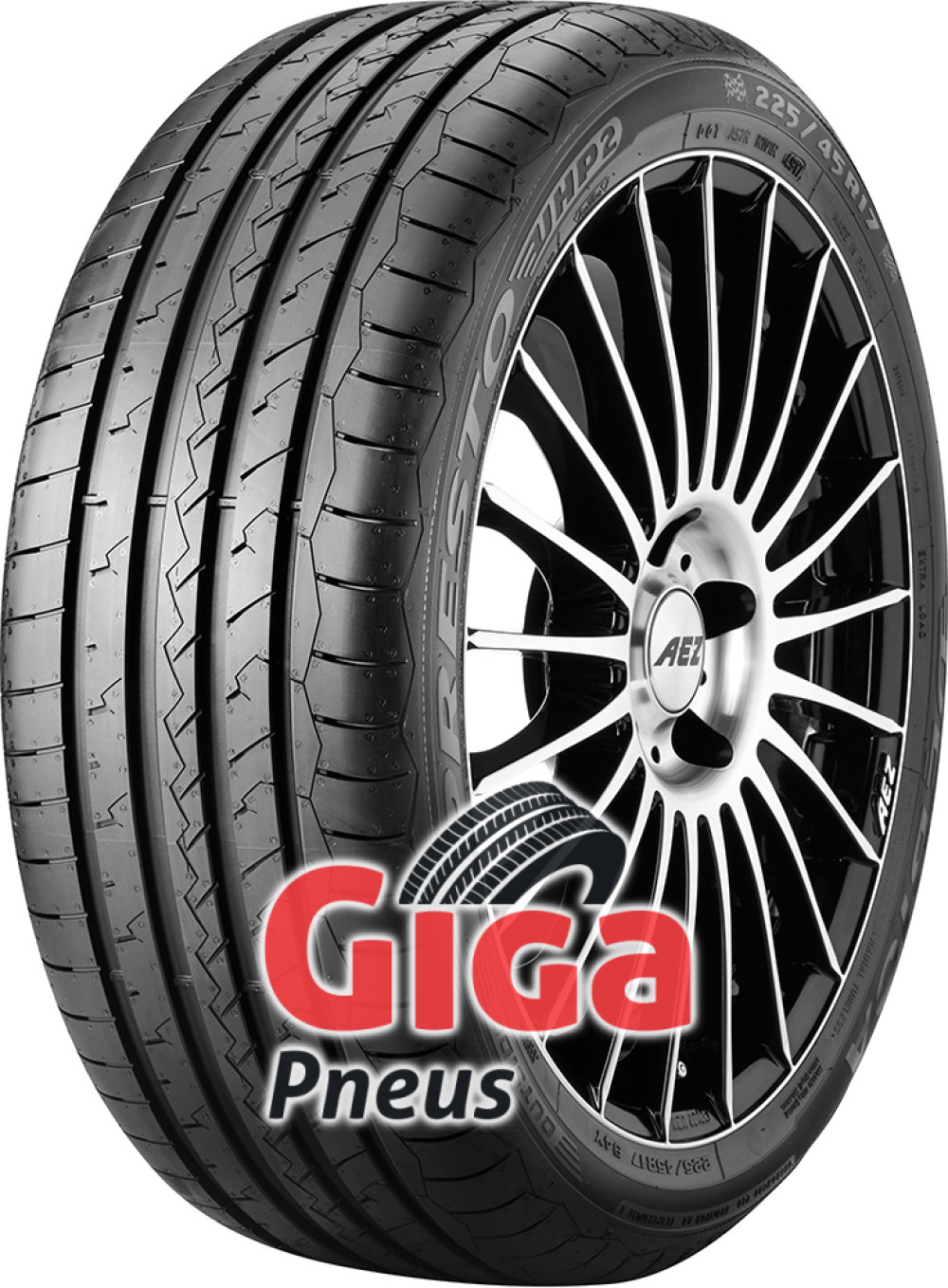 Debica Presto UHP 2 ( 235/55 R17 103W XL avec protège-jante (MFS) ) Debica Presto UHP 2 ( 235/55 R17 103W XL avec protège-jante (MFS) )