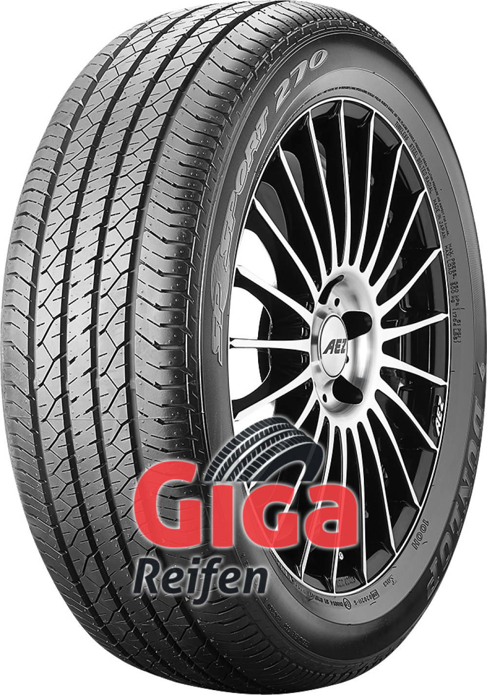 Dunlop SP Sport 270 ( 215/60 R17 96H ) Dunlop SP Sport 270 ( 215/60 R17 96H )