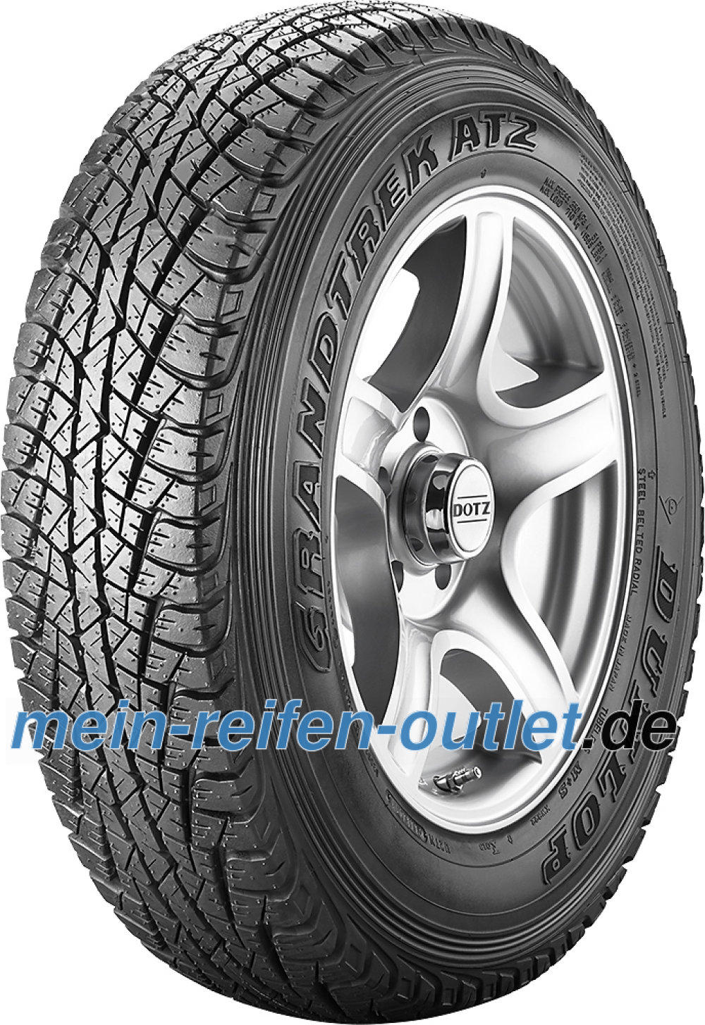 Dunlop Grandtrek AT 2 ( 195/80 R15 96S RBL ) Dunlop Grandtrek AT 2 ( 195/80 R15 96S RBL )