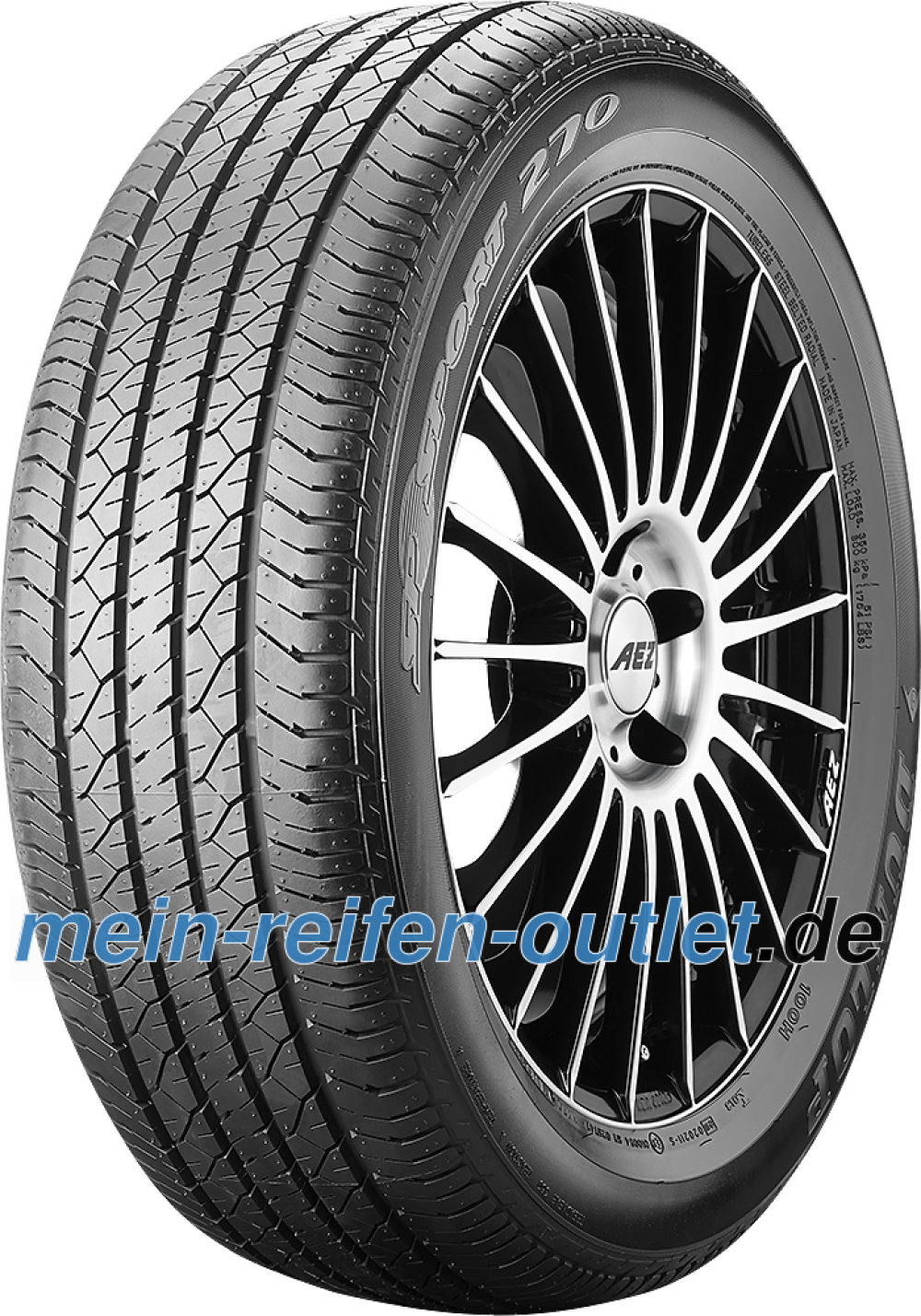 Dunlop SP Sport 270 ( 235/55 R18 100H ) Dunlop SP Sport 270 ( 235/55 R18 100H )