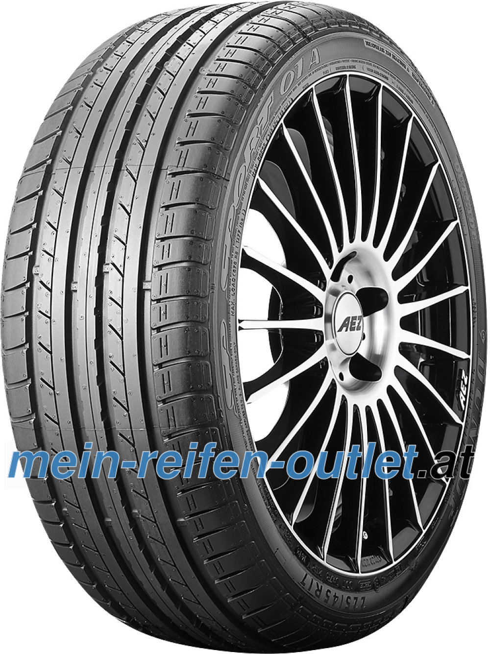 Dunlop SP Sport 01 A ( 245/45 ZR19 98Y *, mit Felgenschutz (MFS) ) Dunlop SP Sport 01 A ( 245/45 ZR19 98Y *, mit Felgenschutz (MFS) )