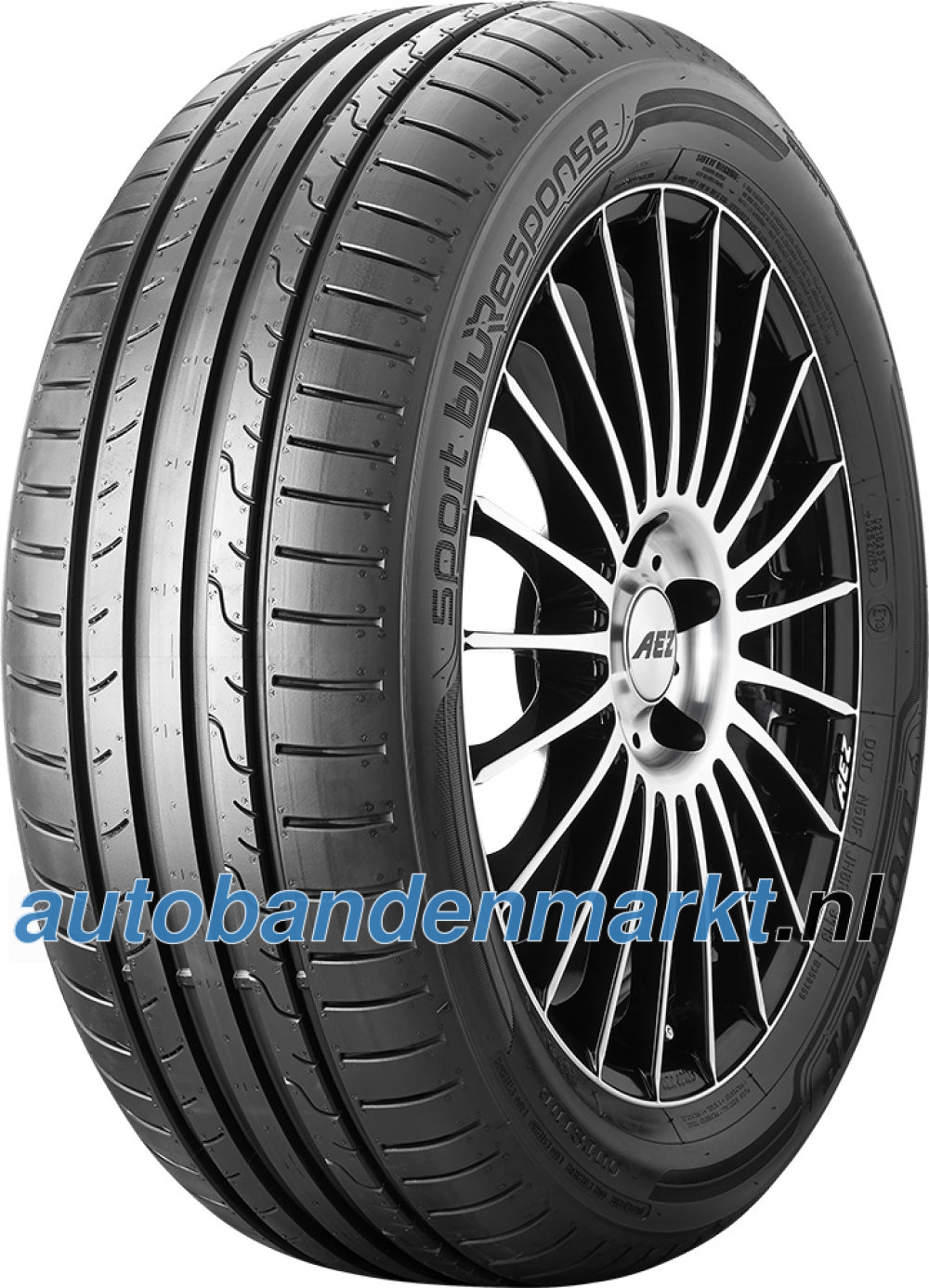 Afbeelding van Dunlop Sport BluResponse ( 195/50 R15 82V met velgrandbescherming (MFS) )
