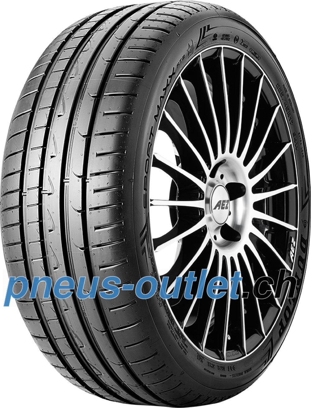 Dunlop Sport Maxx RT2 ( 245/35 ZR19 (93Y) XL avec protège-jante (MFS) ) Dunlop Sport Maxx RT2 ( 245/35 ZR19 (93Y) XL avec protège-jante (MFS) )