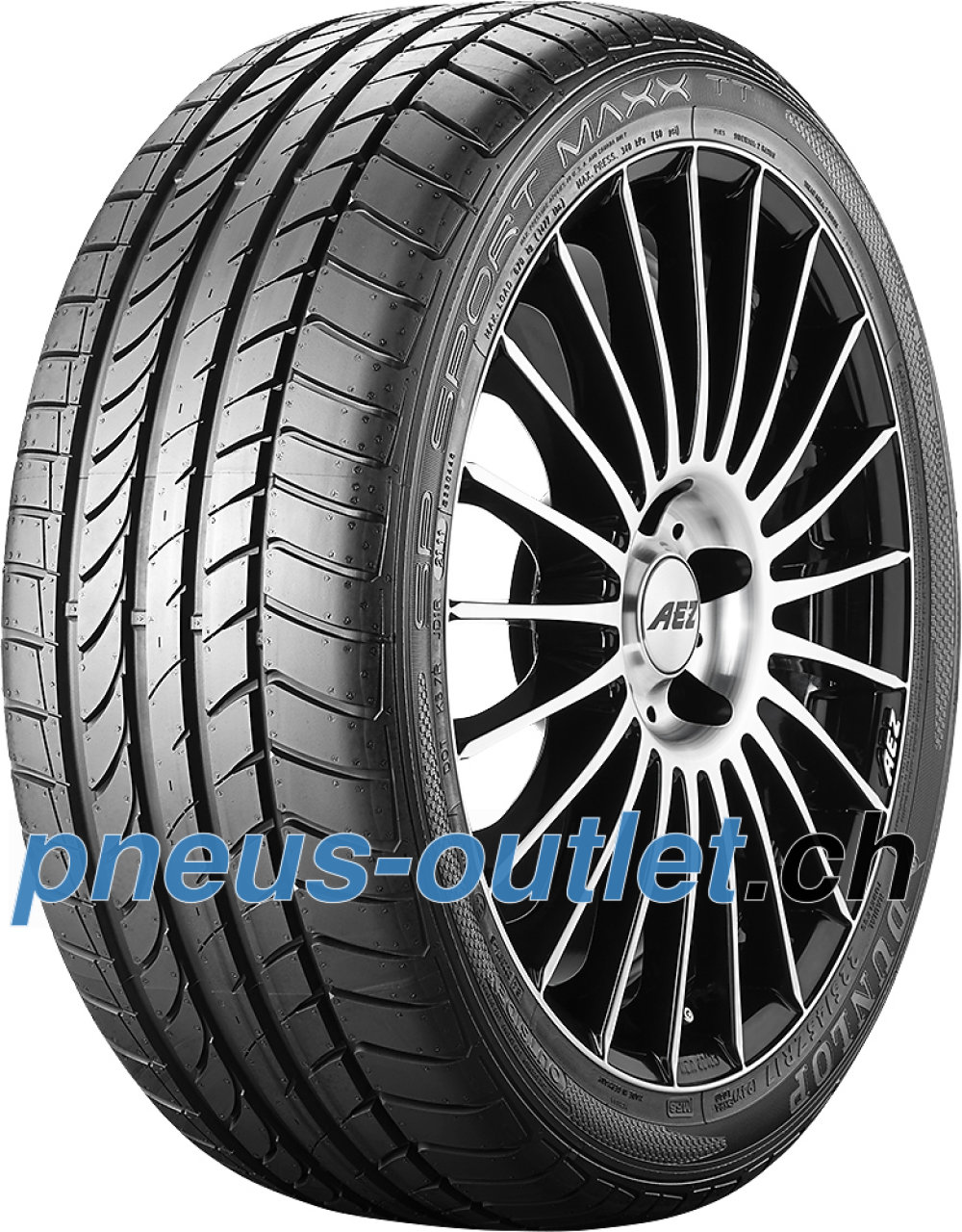 Dunlop SP Sport Maxx TT ( 235/55 ZR17 99Y Faible résistance au roulement, avec protège-jante (MFS) ) Dunlop SP Sport Maxx TT ( 235/55 ZR17 99Y Faible résistance au roulement, avec protège-jante (MFS) )