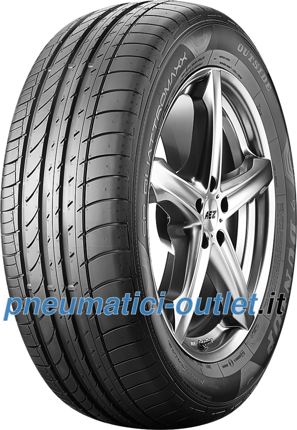 Dunlop SP QuattroMaxx ( 275/45 R20 110Y XL con protezione del cerchio (MFS) ) Dunlop SP QuattroMaxx ( 275/45 R20 110Y XL con protezione del cerchio (MFS) )