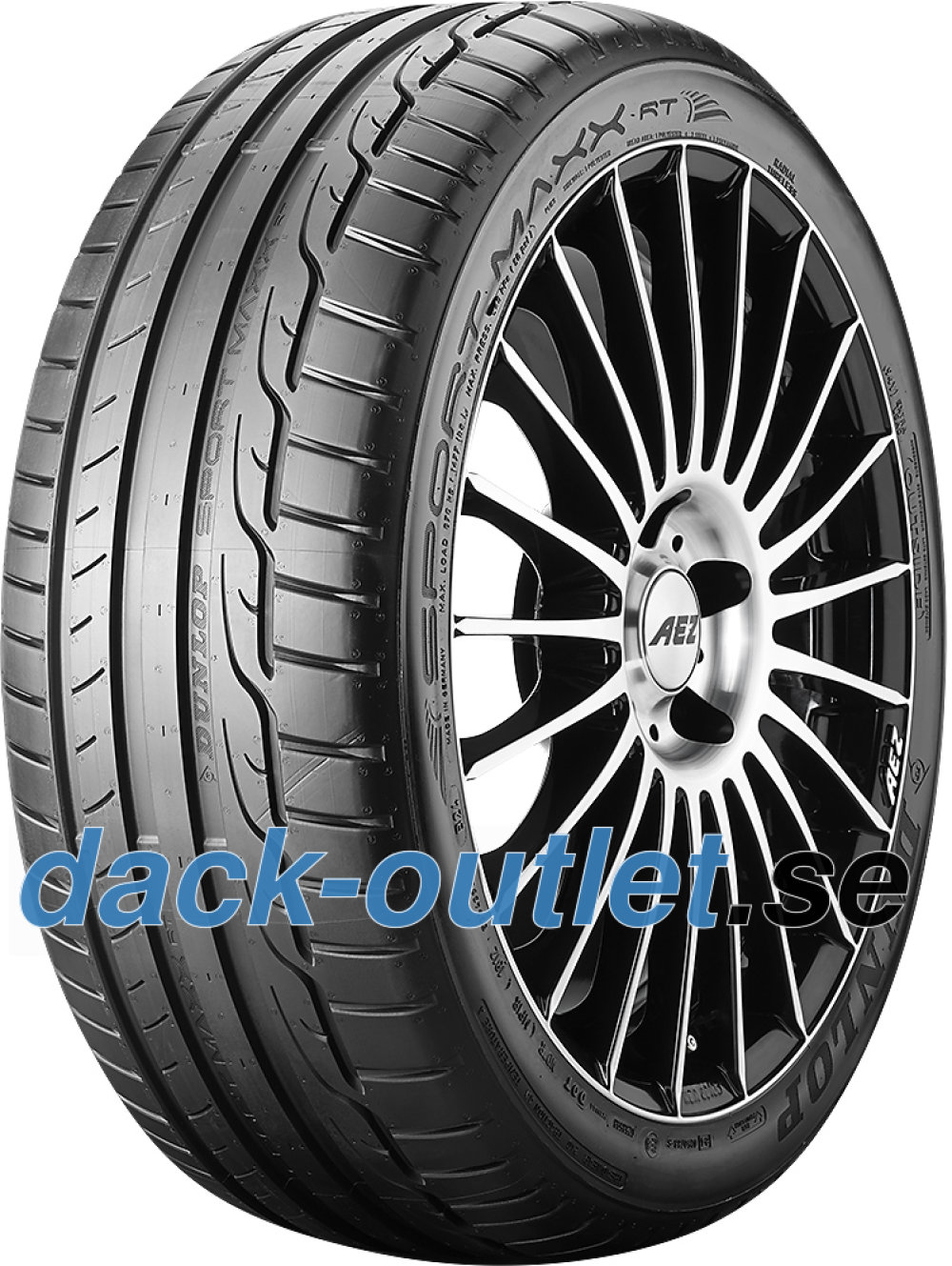 Dunlop Sport Maxx RT ( 335/25 ZR22 (105Y) XL med fälg skyddslist (MFS) ) Dunlop Sport Maxx RT ( 335/25 ZR22 (105Y) XL med fälg skyddslist (MFS) )