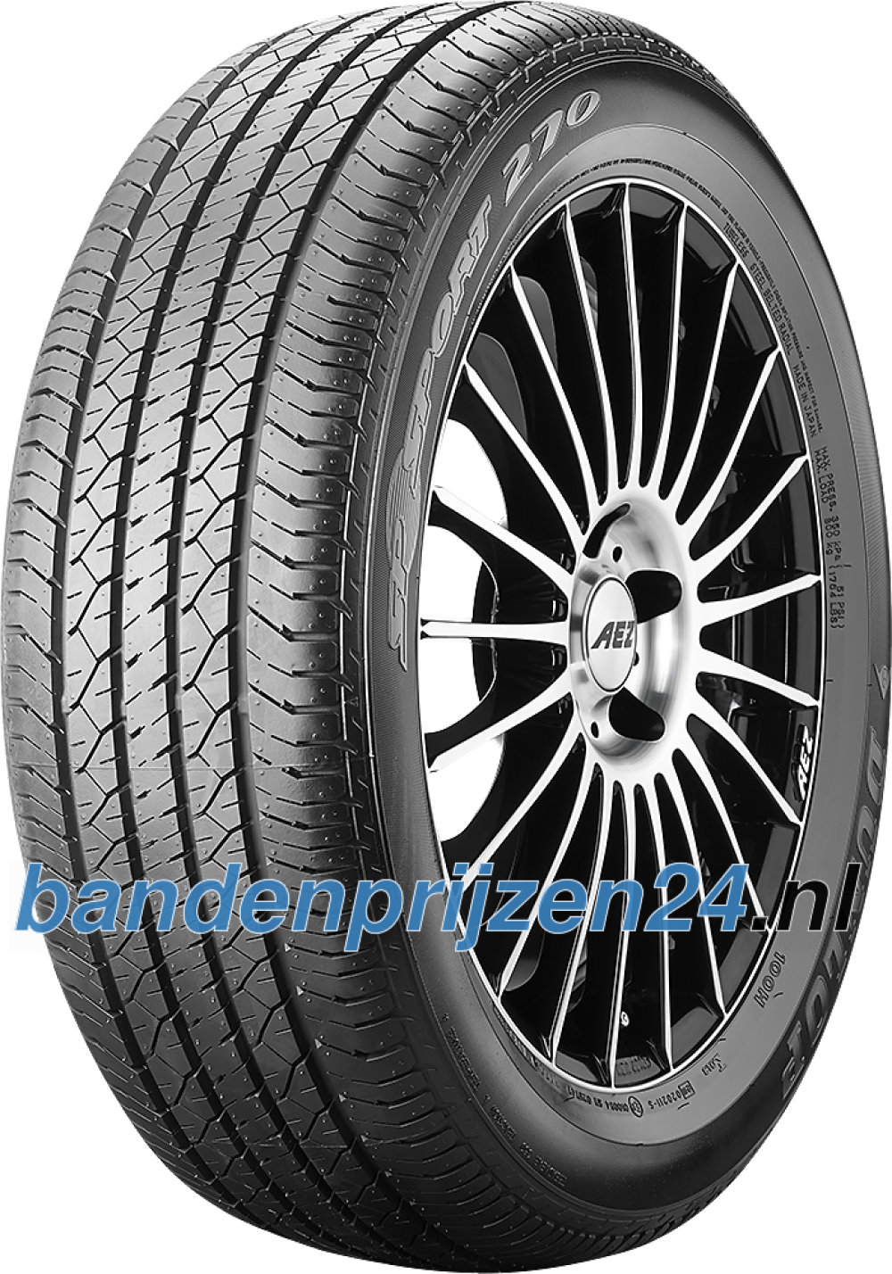 Dunlop SP Sport 270 ( 235/55 R18 100H rechts ) Dunlop SP Sport 270 ( 235/55 R18 100H rechts )