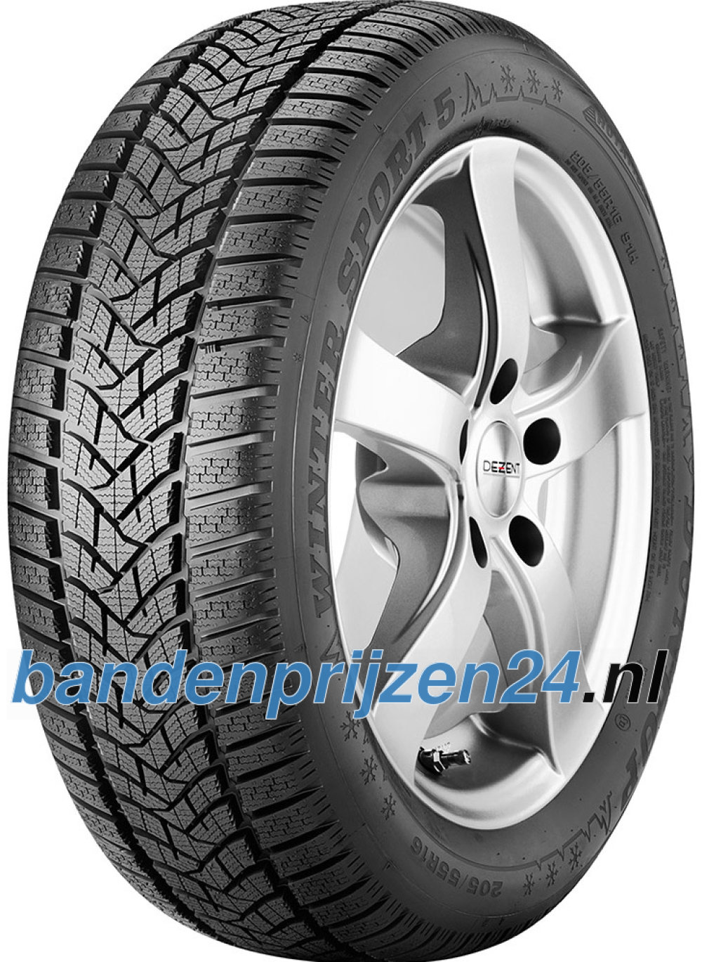 Dunlop Winter Sport 5 ( 245/40 R18 97V XL , met velgrandbescherming (MFS) ) Dunlop Winter Sport 5 ( 245/40 R18 97V XL , met velgrandbescherming (MFS) )