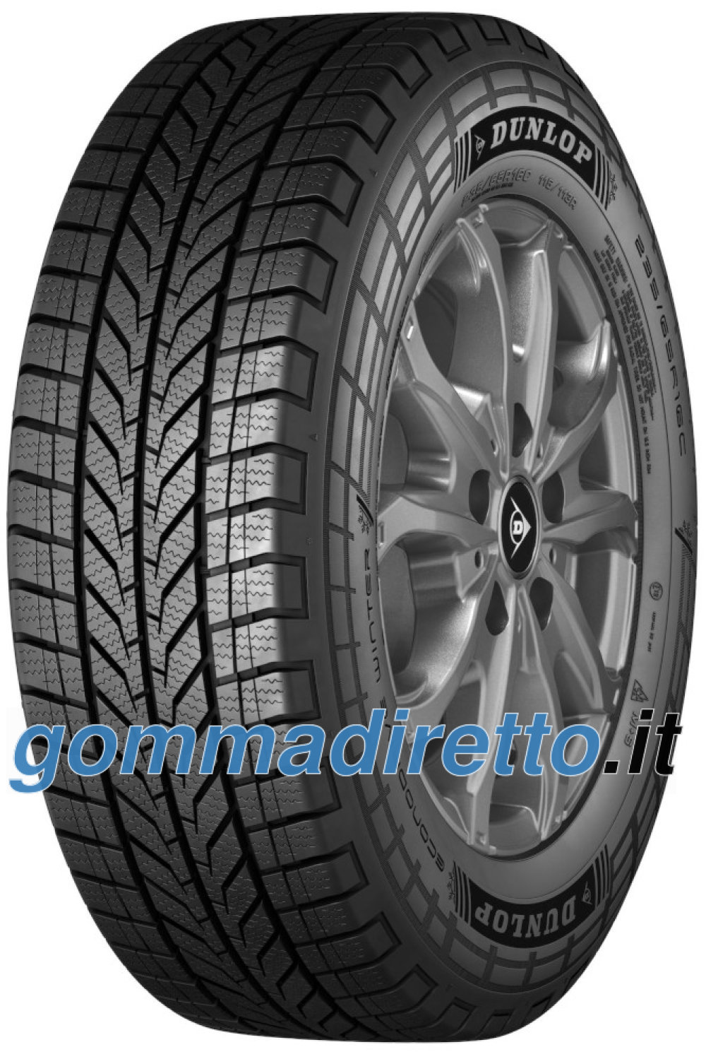 Image of Dunlop Econodrive Winter ( 225/70 R15C 112/110R 8PR BLK )