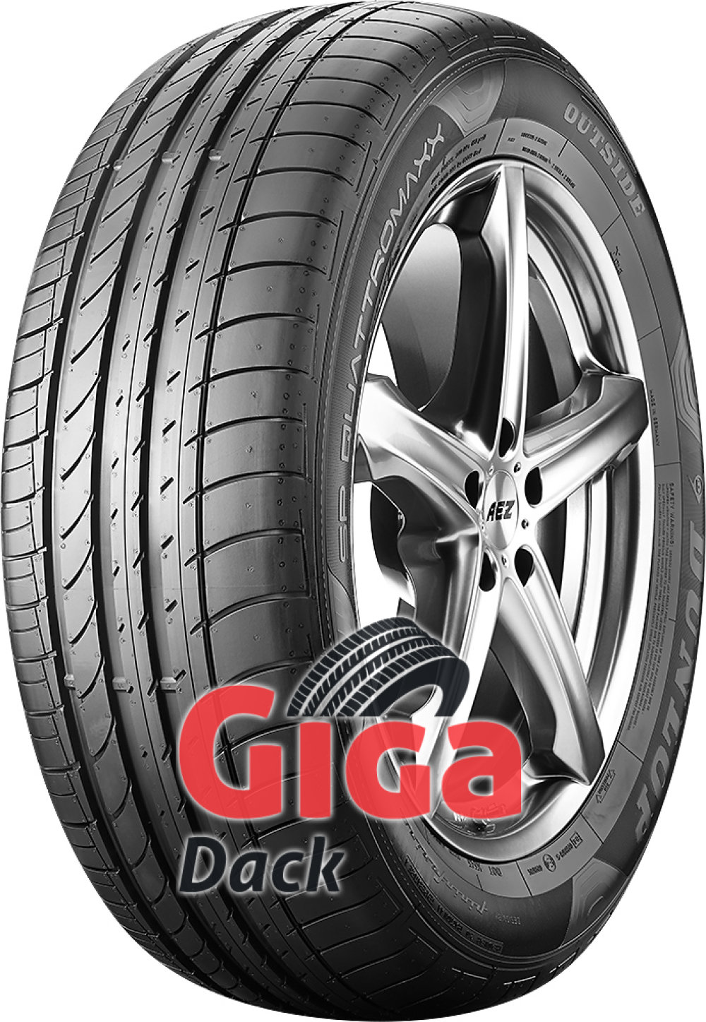Dunlop SP QuattroMaxx ( 255/55 R19 111W XL med fälg skyddslist (MFS) ) Dunlop SP QuattroMaxx ( 255/55 R19 111W XL med fälg skyddslist (MFS) )