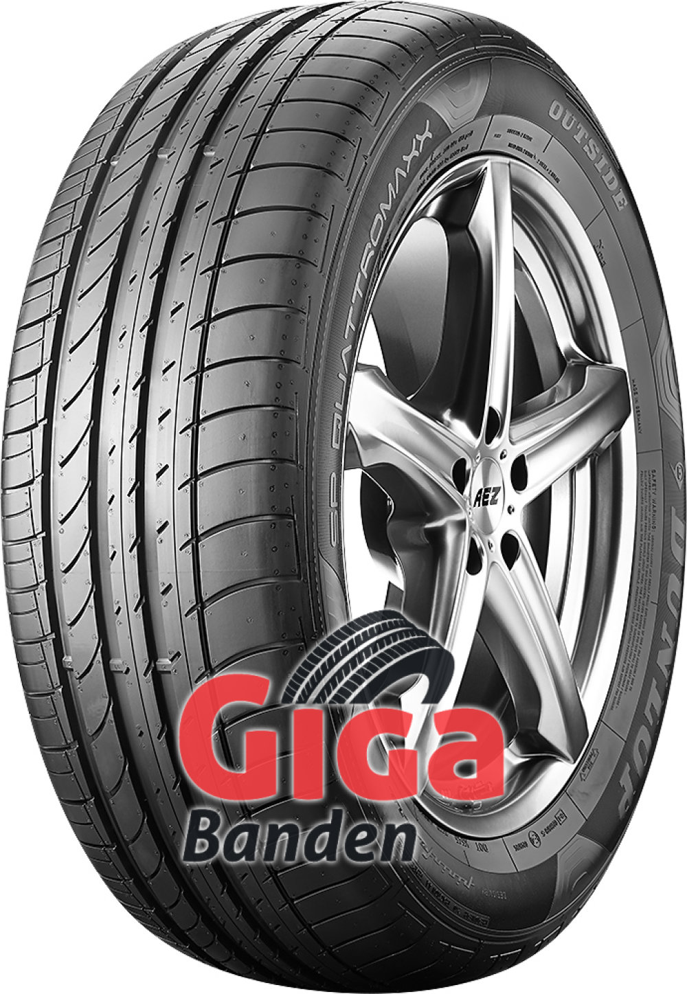 Dunlop SP QuattroMaxx ( 235/55 R18 100V met velgrandbescherming (MFS) ) Dunlop SP QuattroMaxx ( 235/55 R18 100V met velgrandbescherming (MFS) )