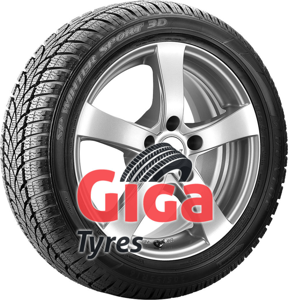 Buy Dunlop SP Winter Sport 3D 225/55 R17 97H online @ giga-tyres.co.uk