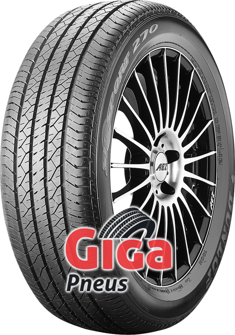 Dunlop SP Sport 270 ( 215/60 R17 96H ) Dunlop SP Sport 270 ( 215/60 R17 96H )