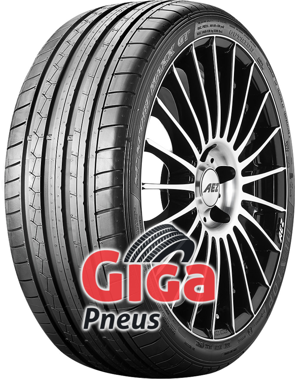 Dunlop SP Sport Maxx GT ( 245/40 R19 94Y J, avec protège-jante (MFS) ) Dunlop SP Sport Maxx GT ( 245/40 R19 94Y J, avec protège-jante (MFS) )