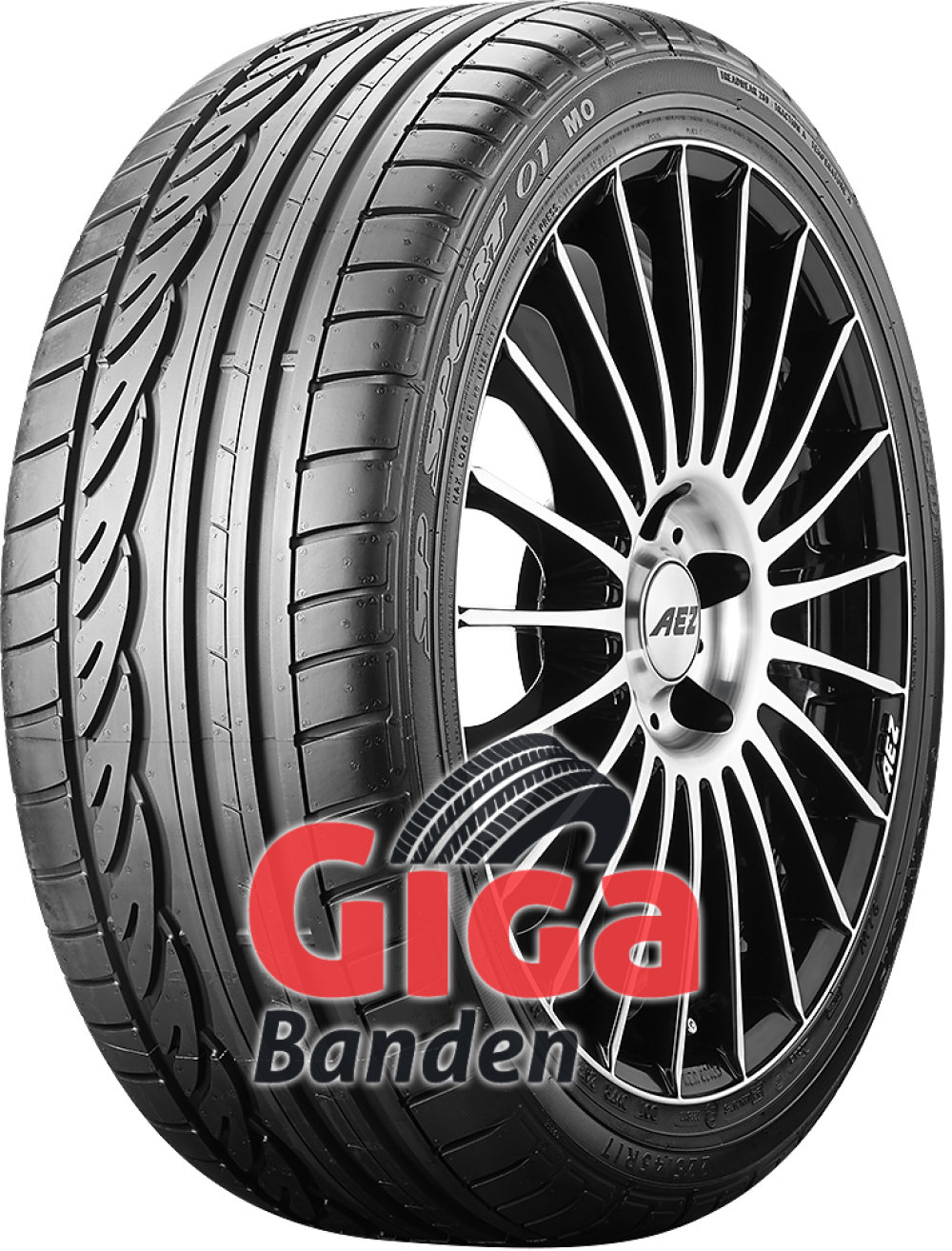 Dunlop SP Sport 01 ( 195/55 R16 87H MO, met velgrandbescherming (MFS) ) Dunlop SP Sport 01 ( 195/55 R16 87H MO, met velgrandbescherming (MFS) )
