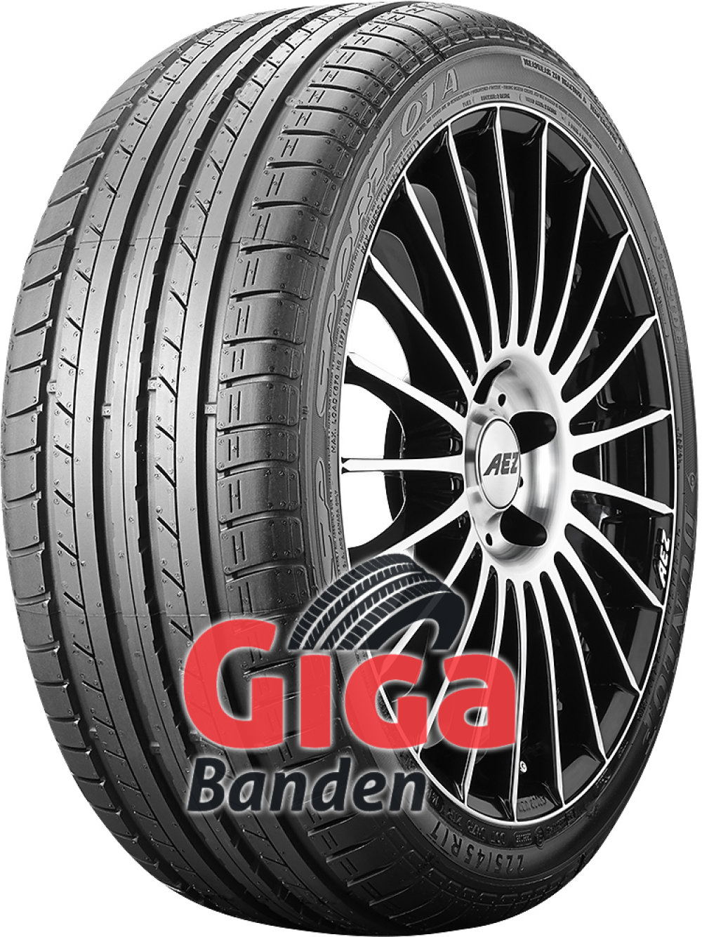 Dunlop SP Sport 01 A ( 275/35 ZR20 98Y *, met velgrandbescherming (MFS) ) Dunlop SP Sport 01 A ( 275/35 ZR20 98Y *, met velgrandbescherming (MFS) )