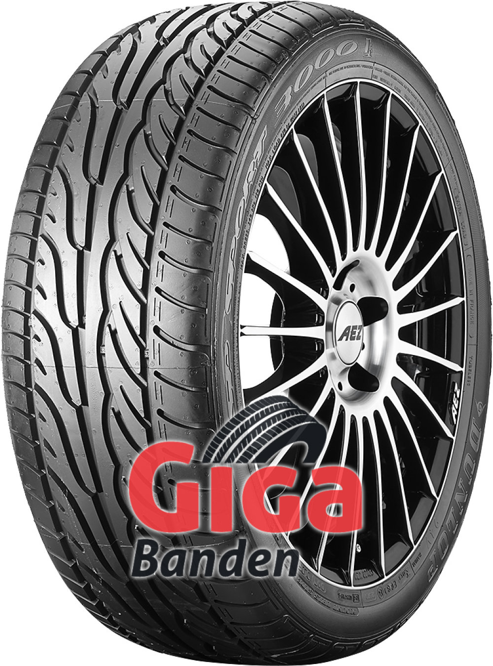 Dunlop SP Sport 3000A ( 215/50 R17 91V met velgrandbescherming (MFS) ) Dunlop SP Sport 3000A ( 215/50 R17 91V met velgrandbescherming (MFS) )