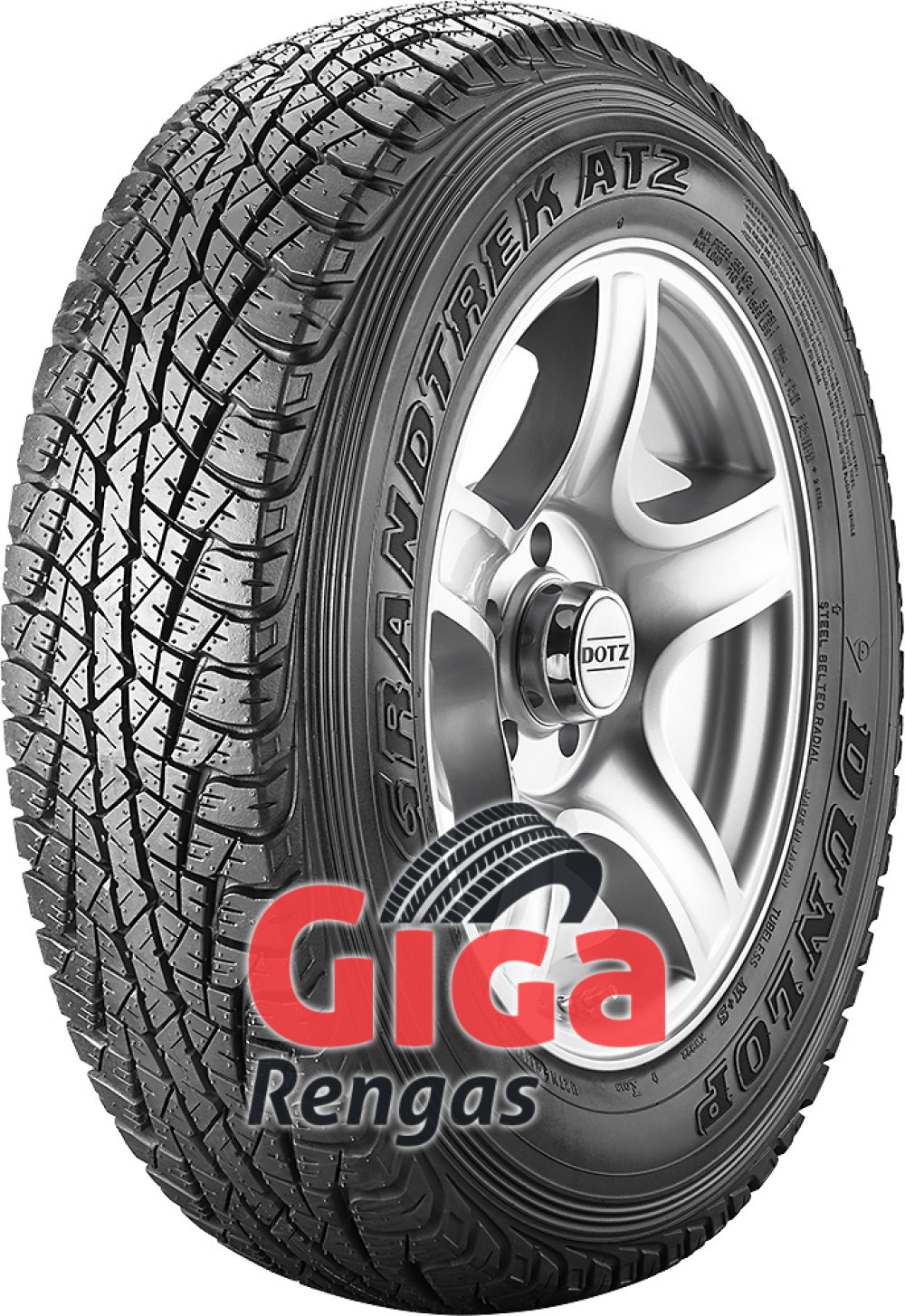 Dunlop Grandtrek AT 2 ( 215/80 R15 101S OWL ) Dunlop Grandtrek AT 2 ( 215/80 R15 101S OWL )