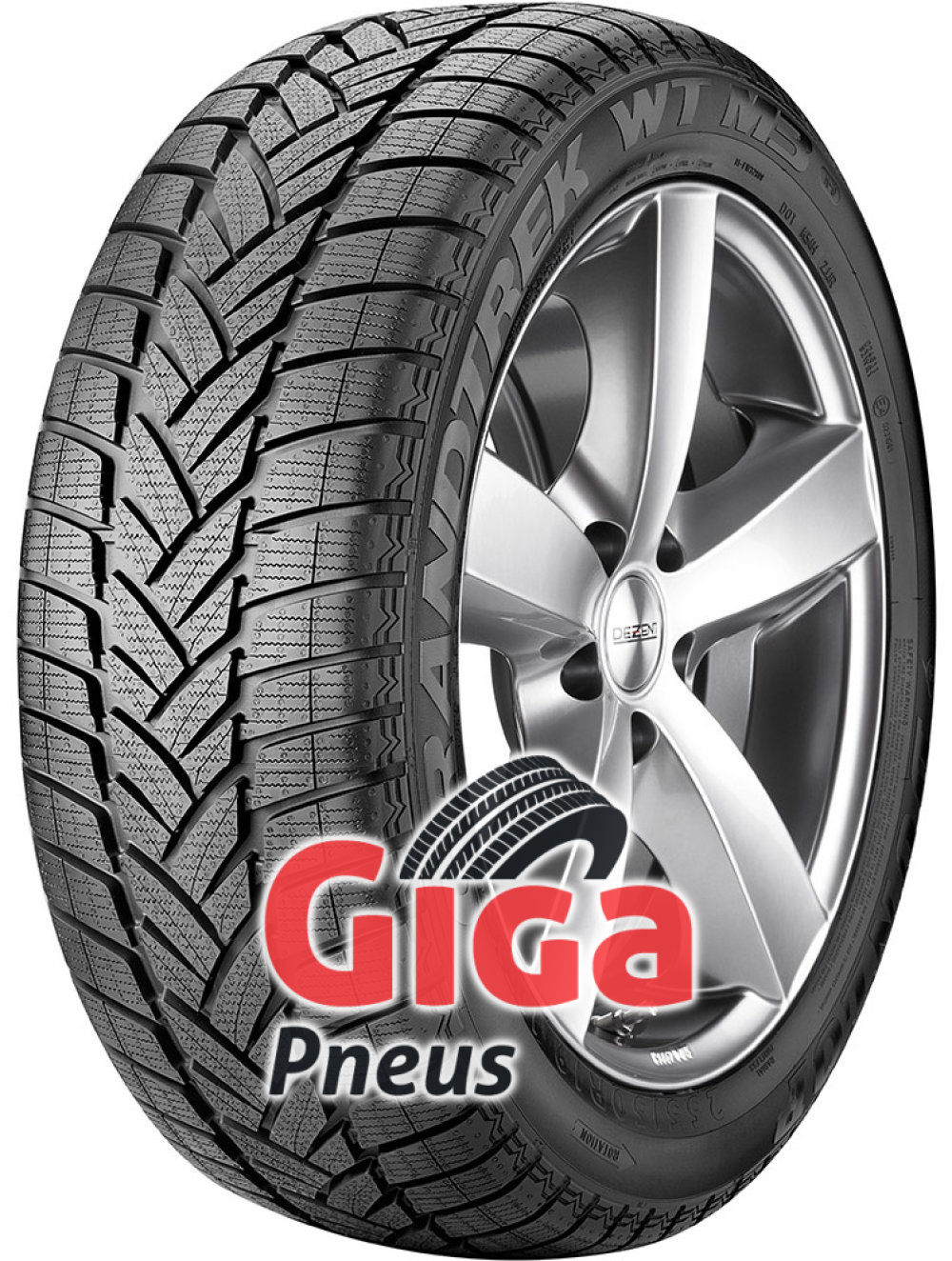 Dunlop Grandtrek WT M3 ( 255/50 R19 107V XL , N0, avec protège-jante (MFS) ) Dunlop Grandtrek WT M3 ( 255/50 R19 107V XL , N0, avec protège-jante (MFS) )