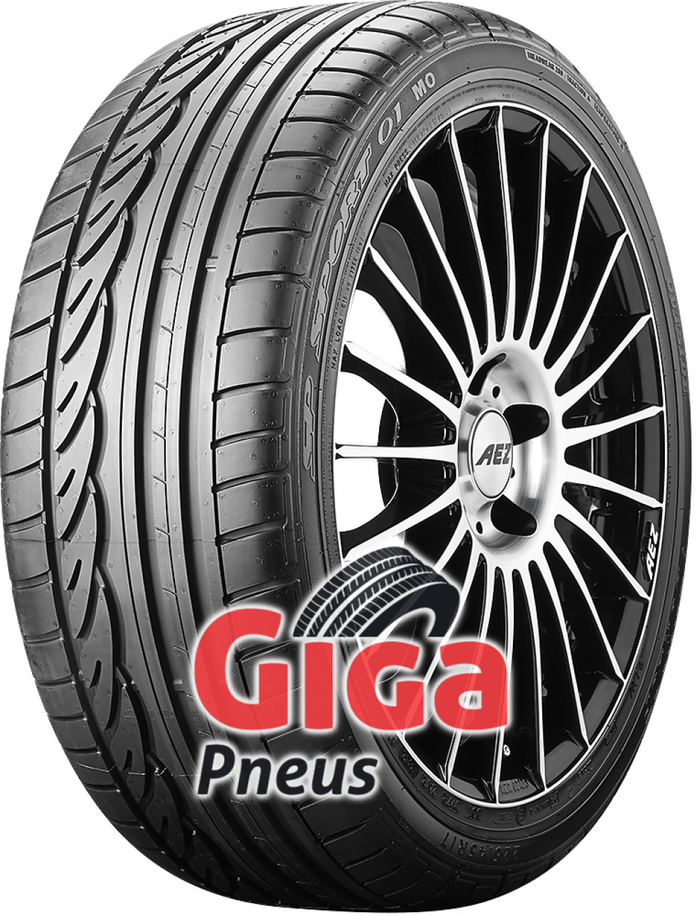 Dunlop SP Sport 01 ( 195/55 R16 87H avec protège-jante (MFS), MO ) Dunlop SP Sport 01 ( 195/55 R16 87H avec protège-jante (MFS), MO )