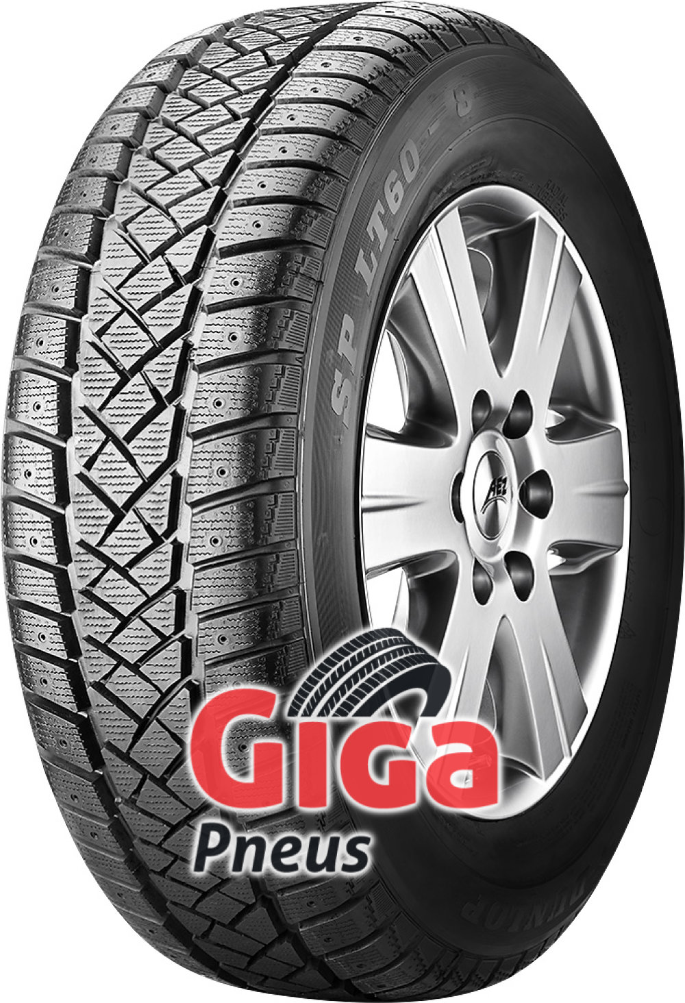 Dunlop SP LT 60 ( 205/65 R15C 102/100T 6PR , pregos para neve podem ser montados ) Dunlop SP LT 60 ( 205/65 R15C 102/100T 6PR , pregos para neve podem ser montados )