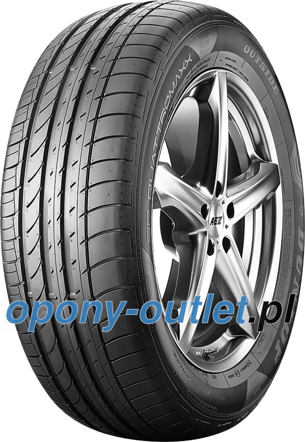 Dunlop SP QuattroMaxx ( 275/45 R19 108Y XL osłona felgi (MFS) ) Dunlop SP QuattroMaxx ( 275/45 R19 108Y XL osłona felgi (MFS) )