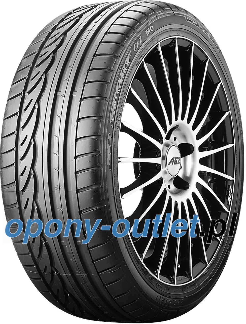 Dunlop SP Sport 01 ( 225/55 R16 95Y AO, osłona felgi (MFS) ) Dunlop SP Sport 01 ( 225/55 R16 95Y AO, osłona felgi (MFS) )