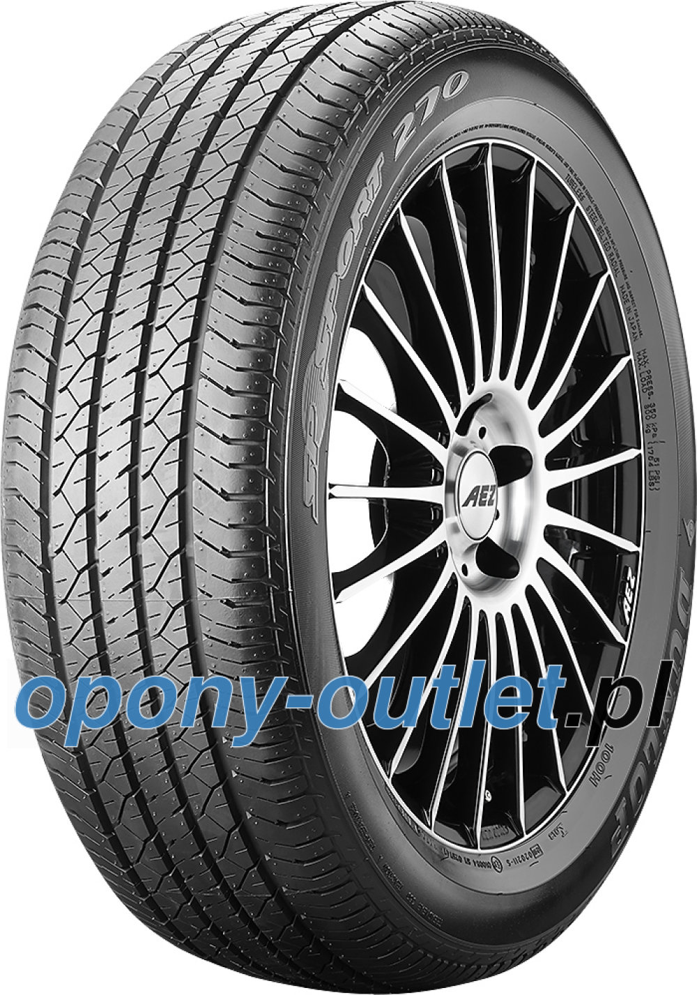 Dunlop SP Sport 270 ( 235/55 R18 99V ) Dunlop SP Sport 270 ( 235/55 R18 99V )
