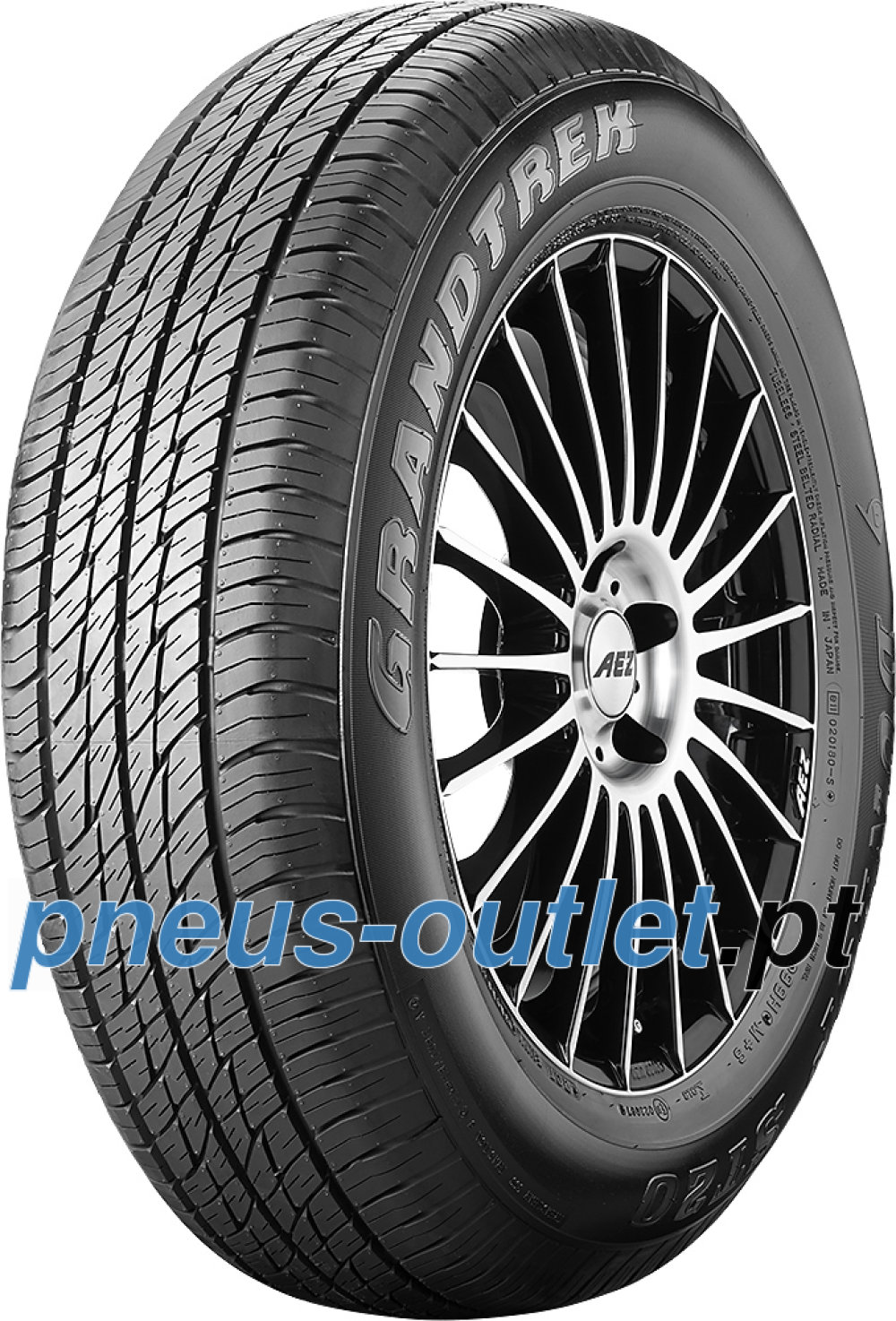 Dunlop Grandtrek ST 20 ( 215/60 R17 96H , com protecção da jante (MFS) ) Dunlop Grandtrek ST 20 ( 215/60 R17 96H , com protecção da jante (MFS) )