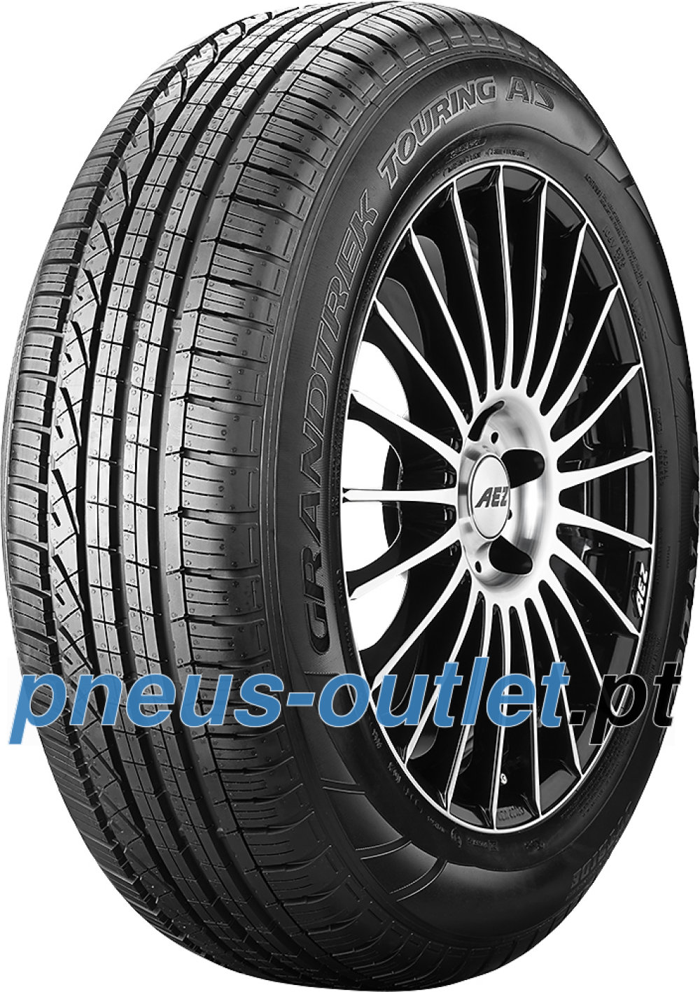 Dunlop Grandtrek Touring A/S ( 225/65 R17 106V XL com protecção da jante (MFS) ) Dunlop Grandtrek Touring A/S ( 225/65 R17 106V XL com protecção da jante (MFS) )