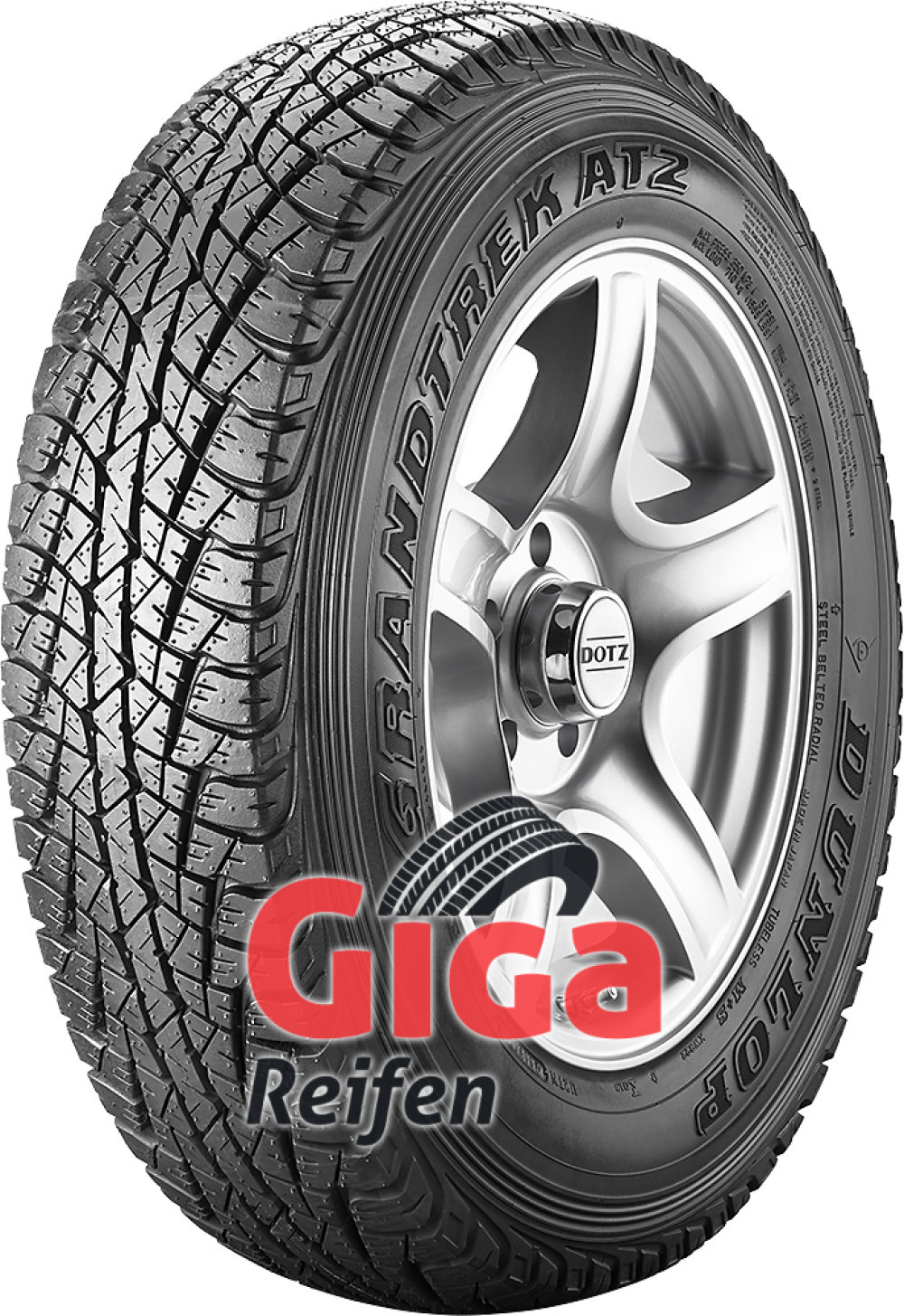 Dunlop Grandtrek AT 2 175/80 R16 91S - giga-reifen.de
