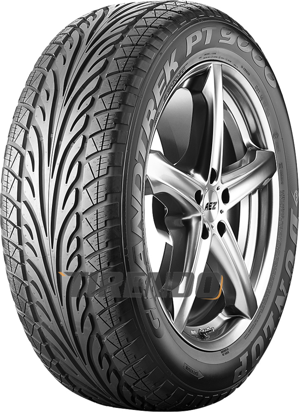 Dunlop Grandtrek PT 9000 ( 255/55 R19 111V XL med fälg skyddslist (MFS) )