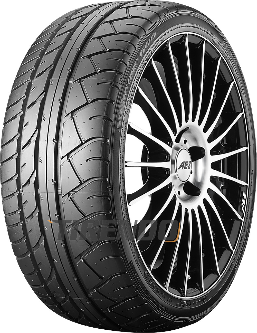 Dunlop SP Sport 600 ( 245/40 R18 93Y med fälg skyddslist (MFS) )